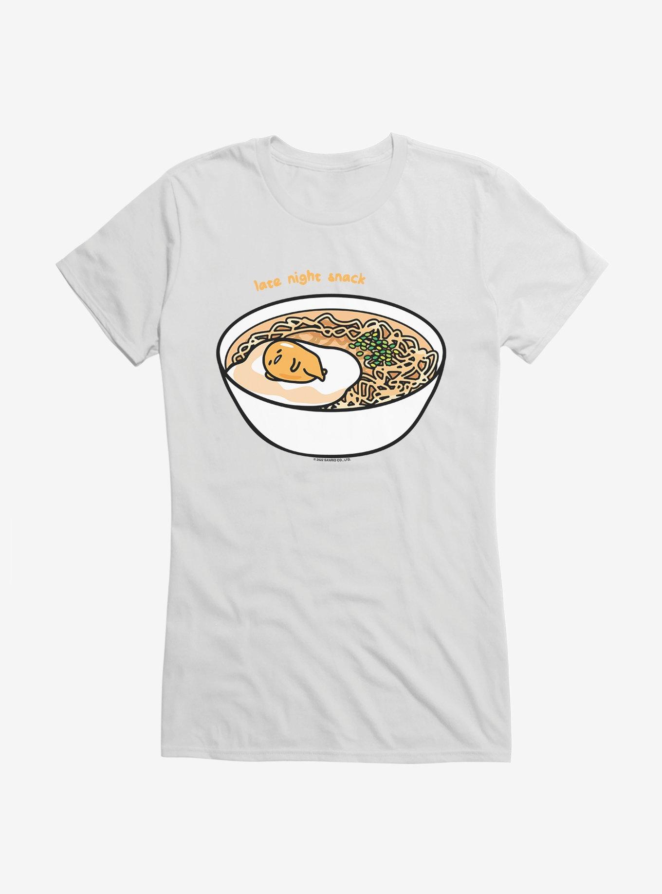 Gudetama Late Night Snack Girls T-Shirt