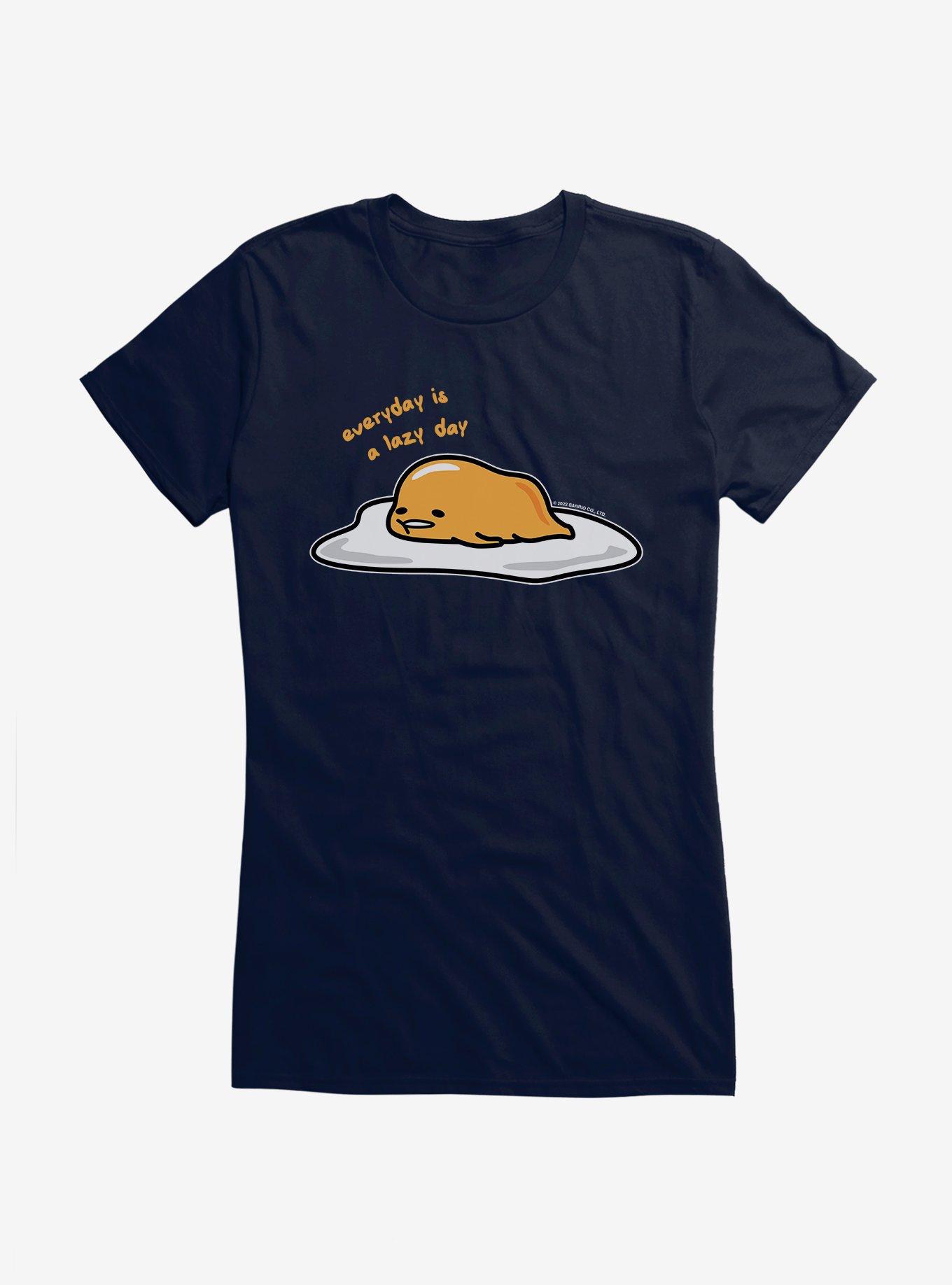 Gudetama Everyday Is A Lazy Day Girls T-Shirt, , hi-res