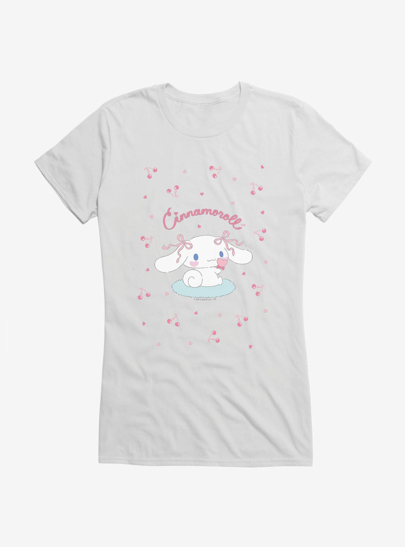 Cinnamoroll Cherry Love Girls T-Shirt, , hi-res