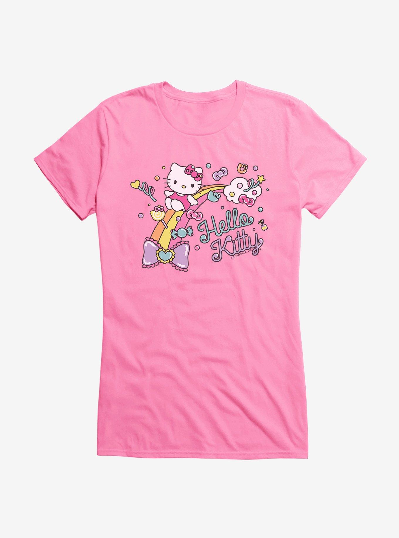 Hello Kitty Sugar Rush Candy Rainbow Girls T-Shirt, , hi-res