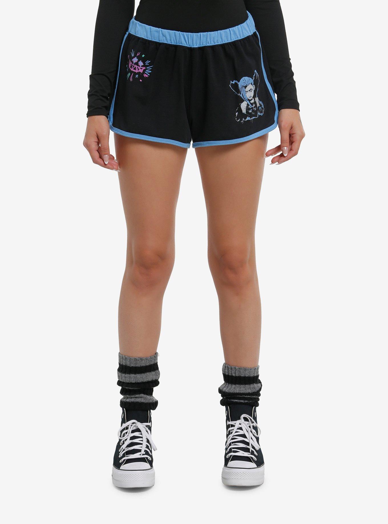 Arcane Jinx Girls Soft Shorts, , hi-res