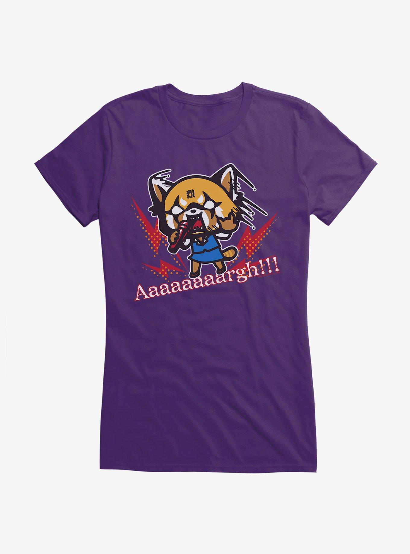Aggretsuko Metal Raging Girls T-Shirt, , hi-res