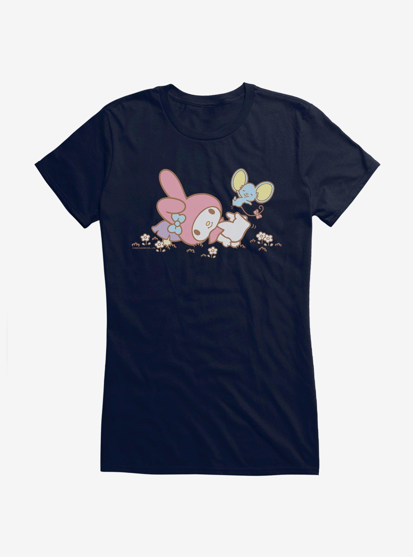 My Melody Outside Adventure With Flat Girls T-Shirt, , hi-res