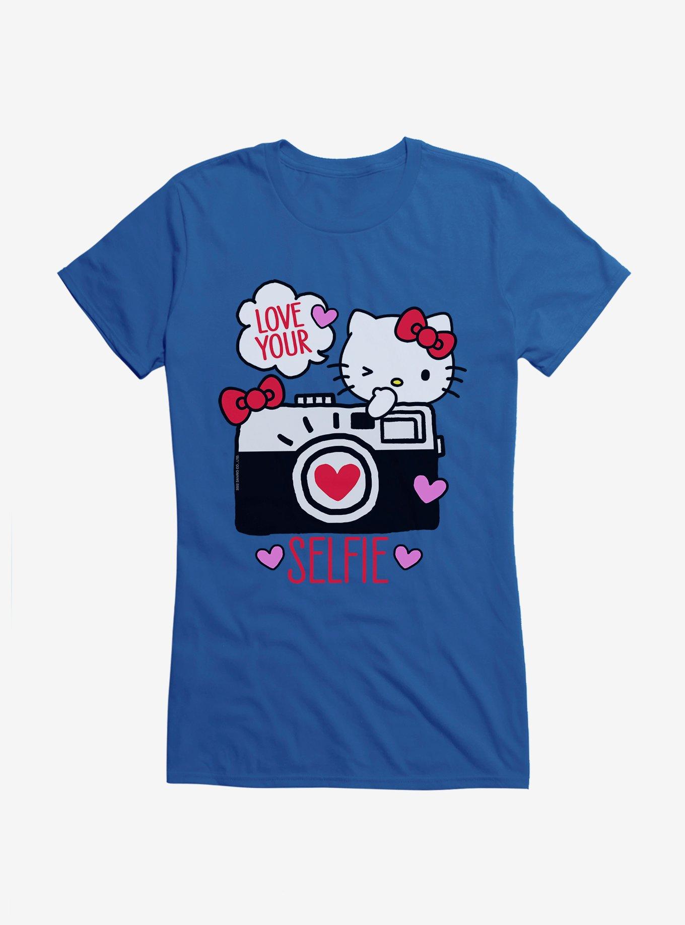 Hello Kitty Selfie Love Girls T-Shirt