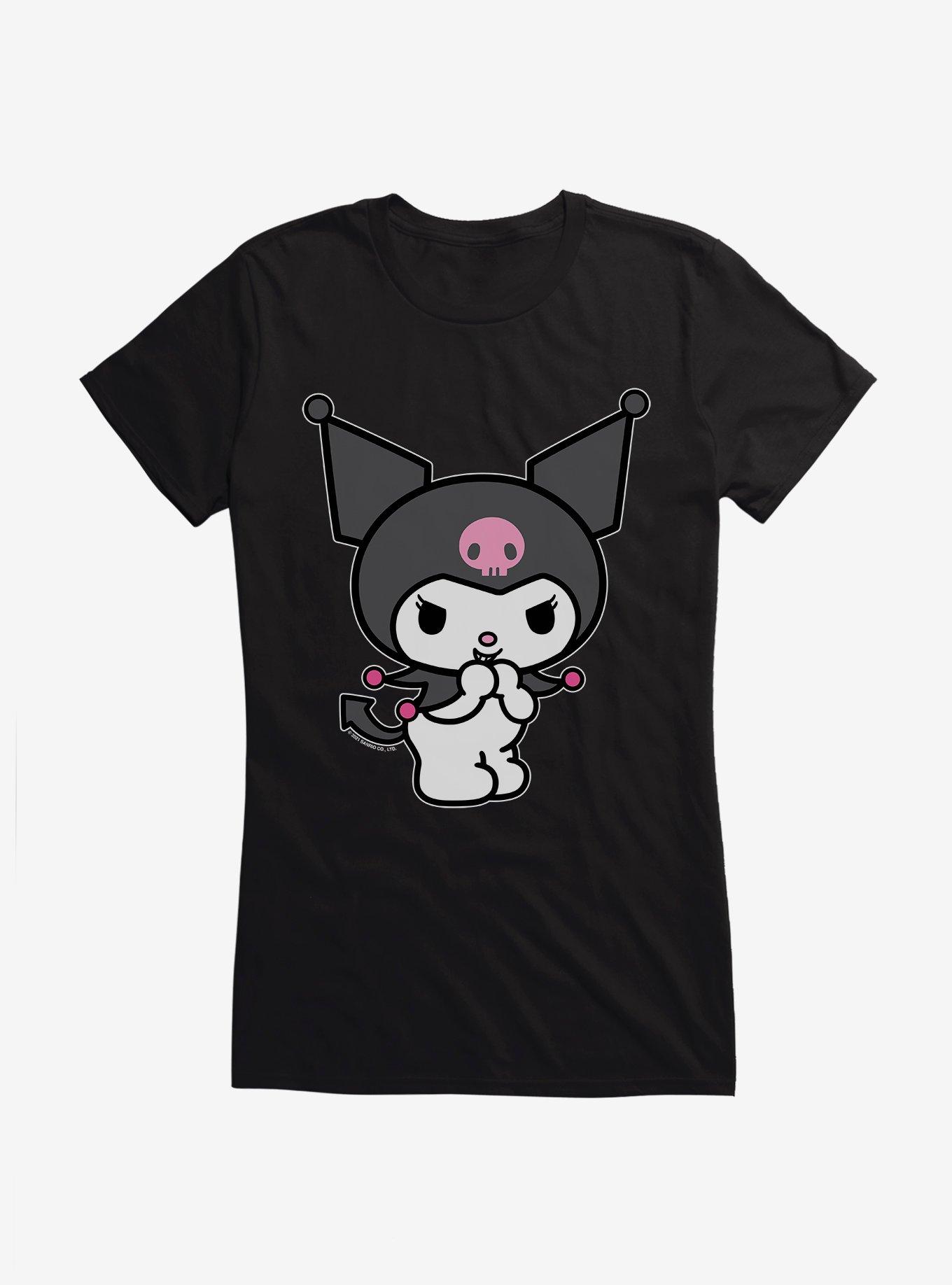 Kuromi Evil Giggle Girls T-Shirt, , hi-res