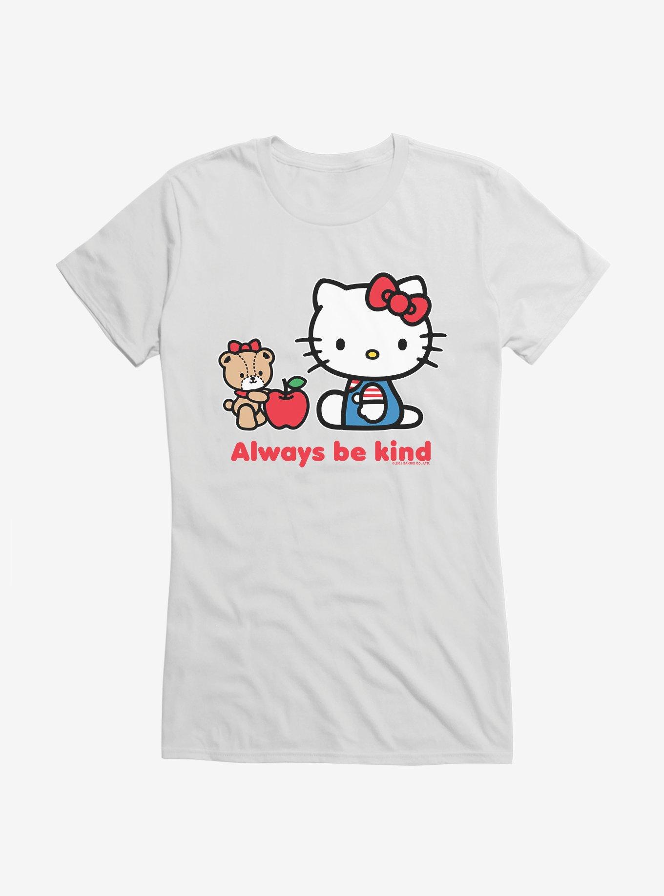 Hello Kitty Be Kind Girls T-Shirt, WHITE, hi-res