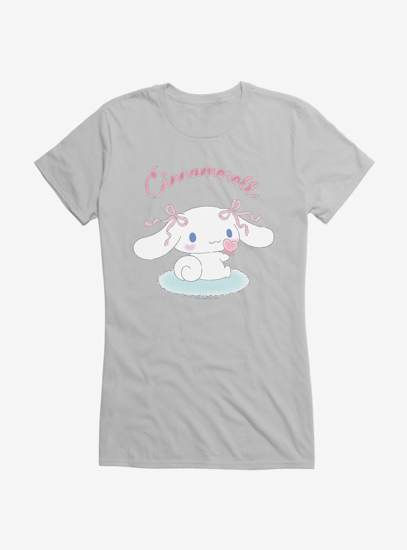 Cinnamoroll Logo Girls T-Shirt, , hi-res