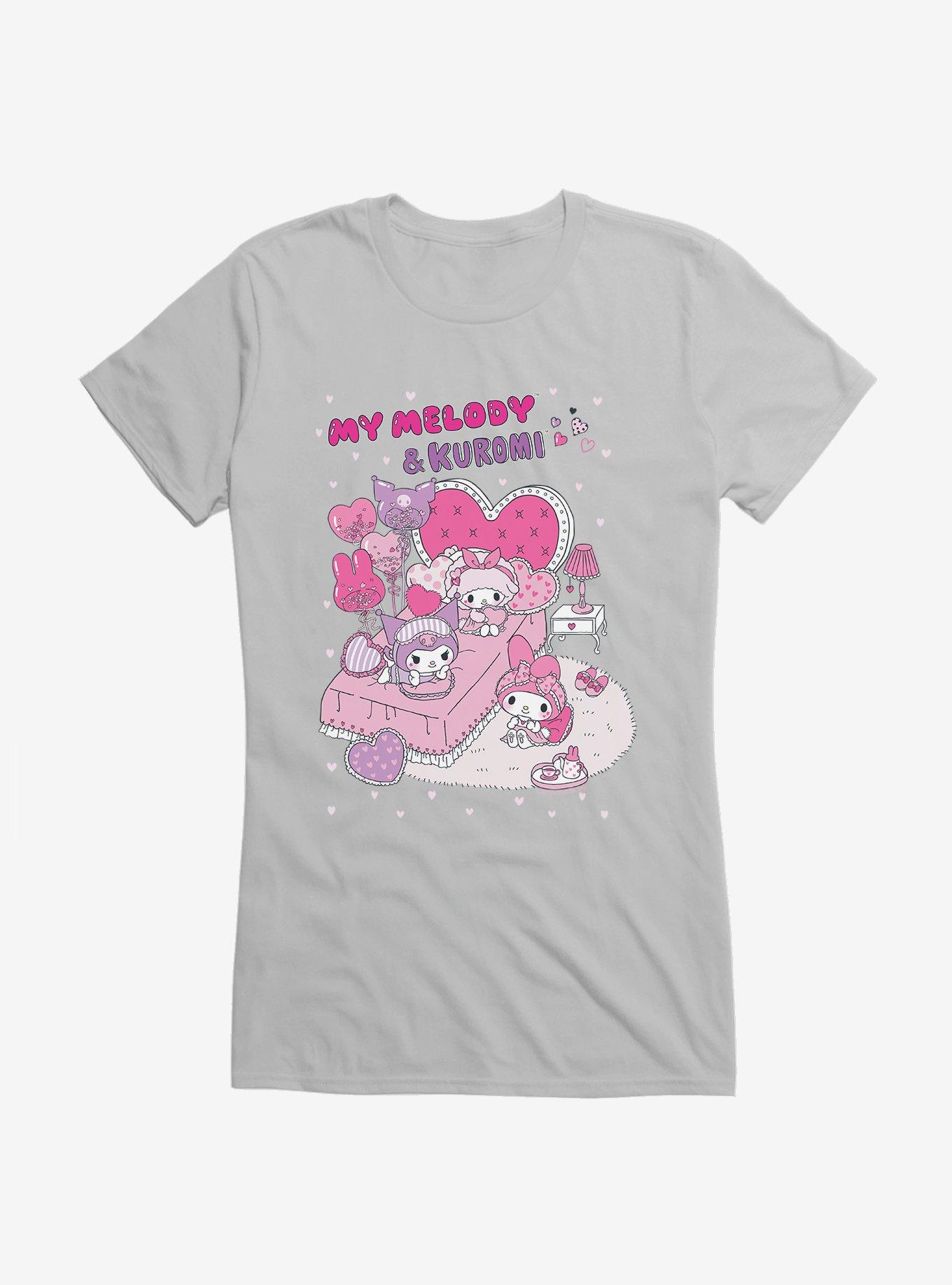 My Melody & Kuromi Sleepover Girls T-Shirt, , hi-res