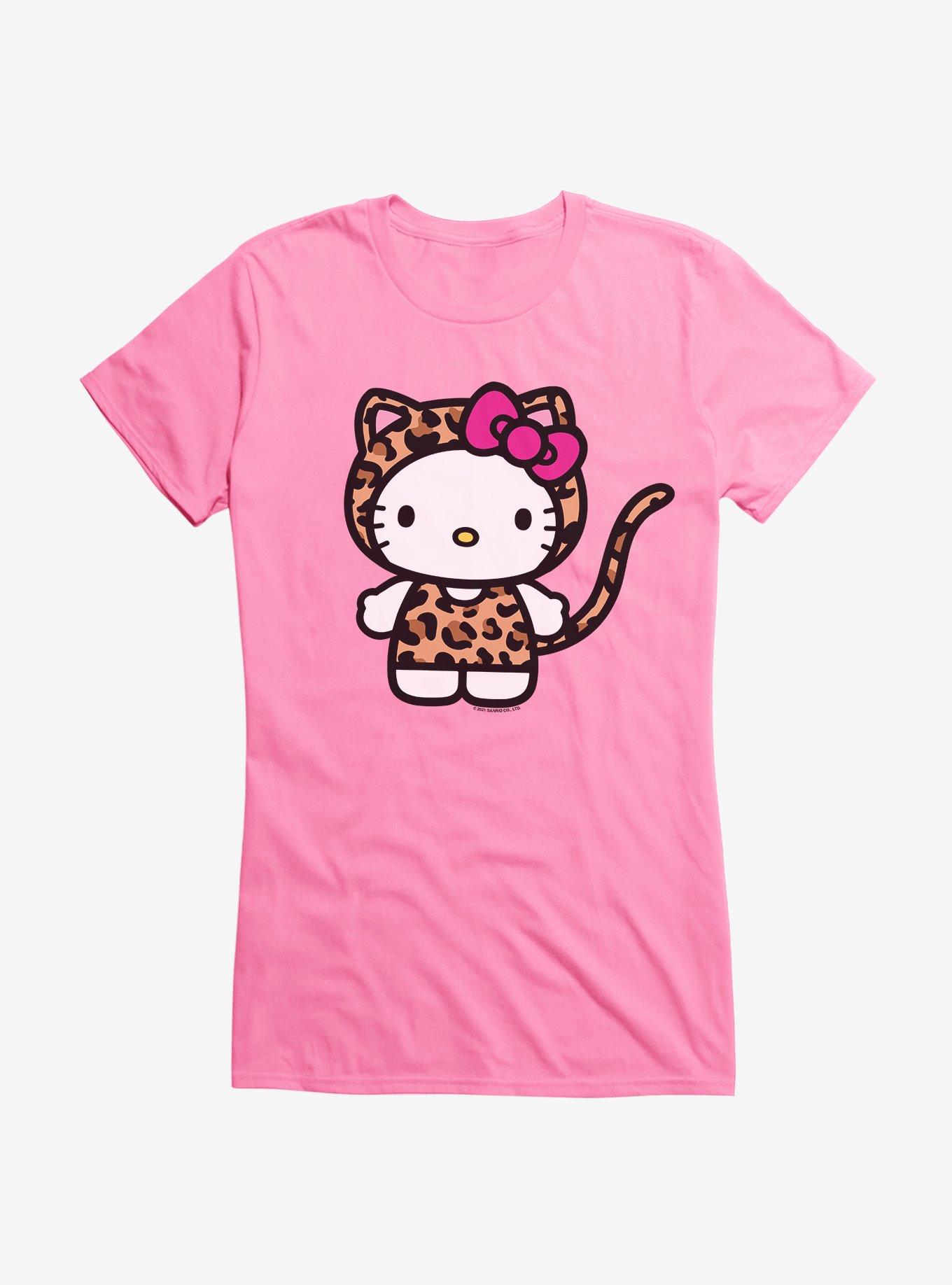 Hello Kitty Jungle Paradise Leopard Costume Girls T-Shirt, , hi-res