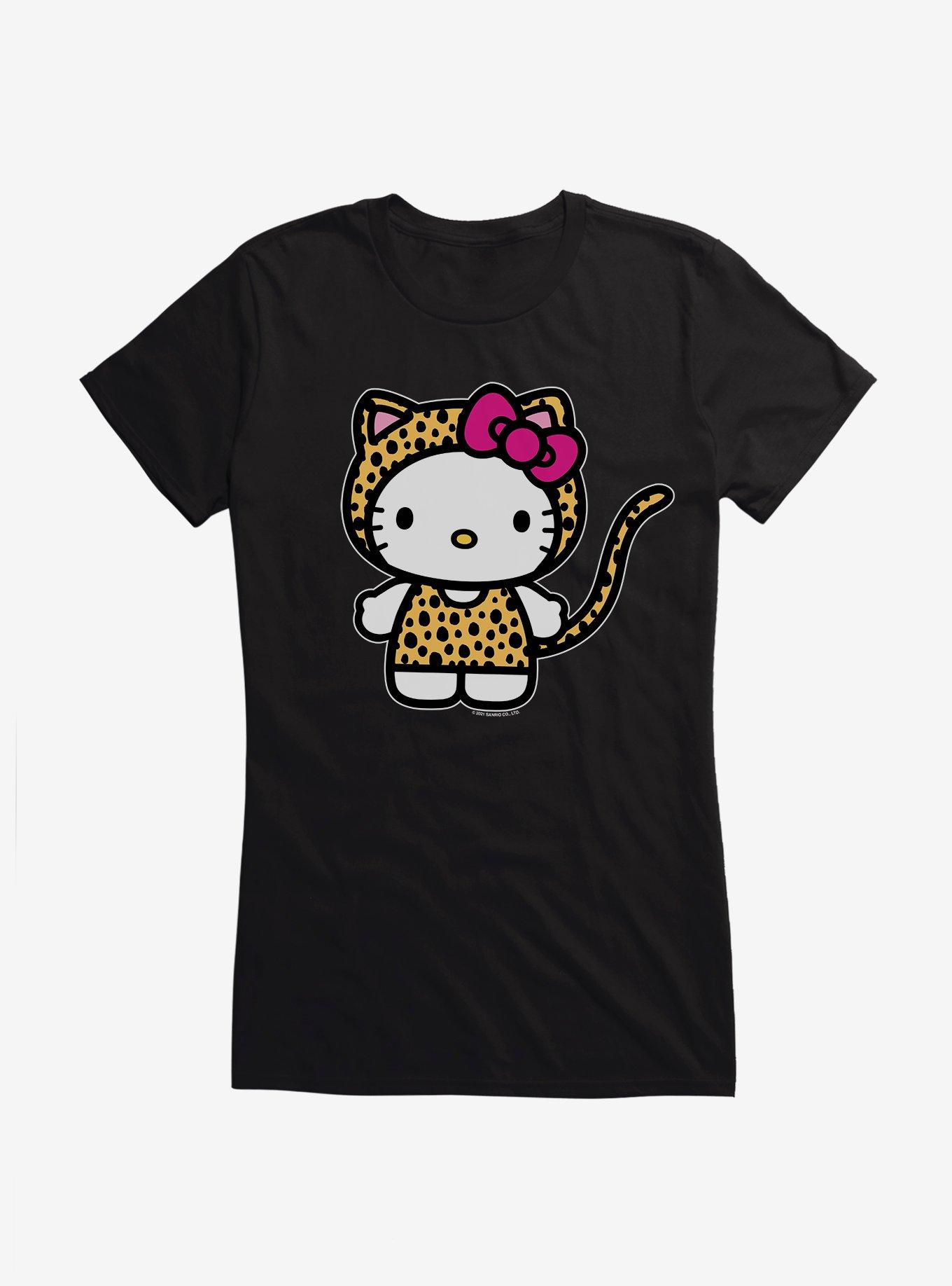 Hello Kitty Jungle Paradise Cheetah Kitty Girls T-Shirt