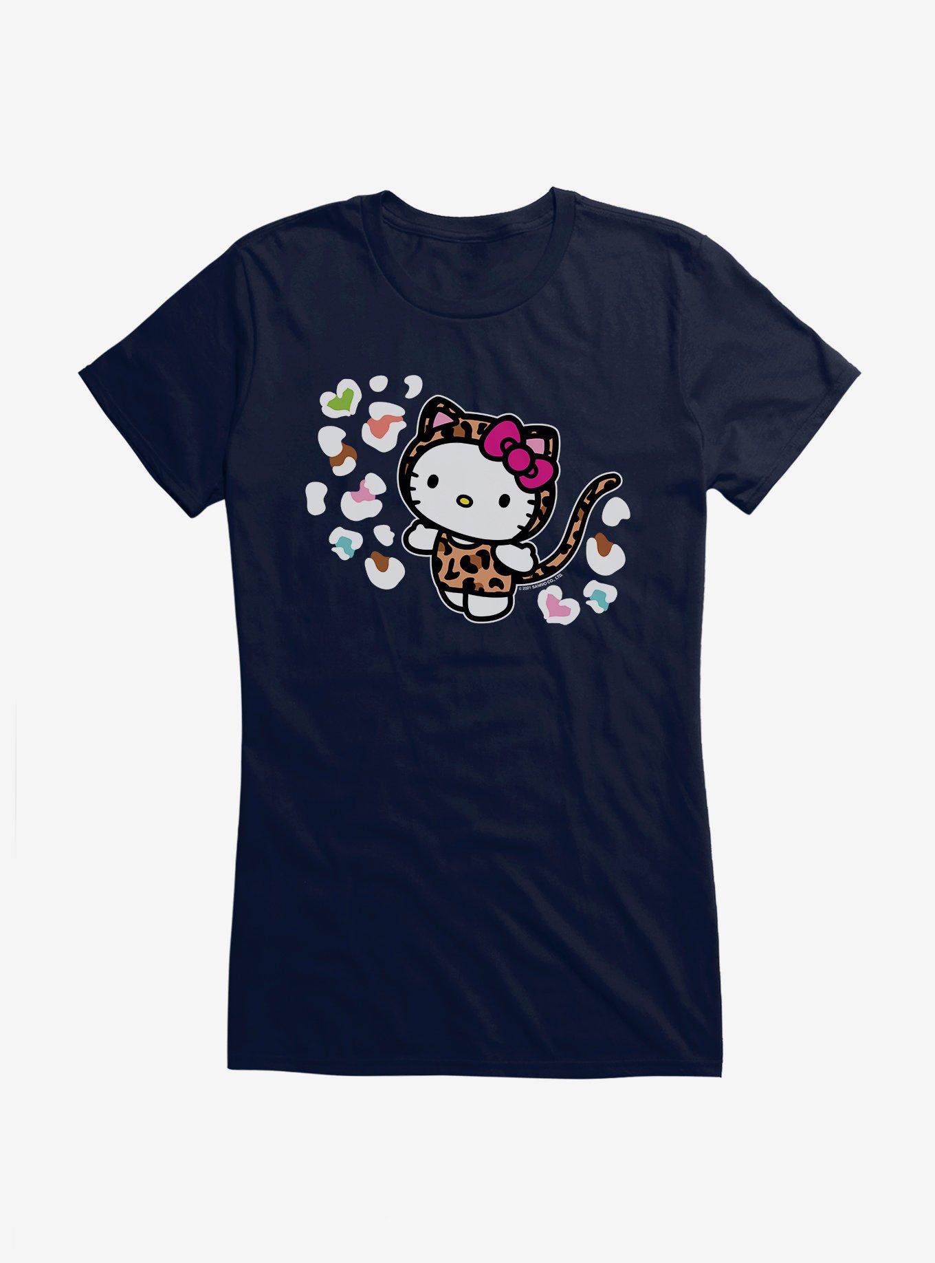 Hello Kitty Jungle Paradise Animal Spots Girls T-Shirt, , hi-res