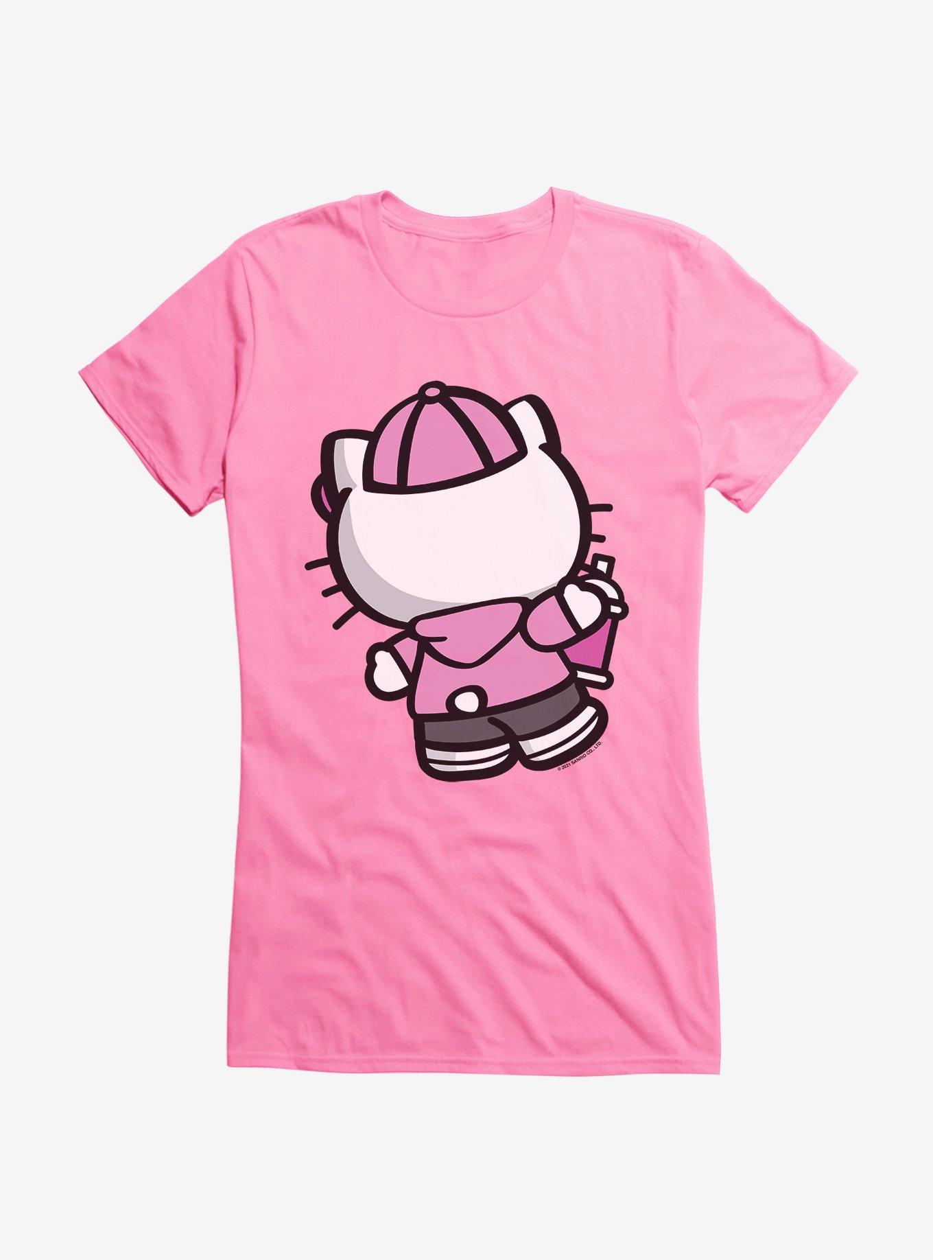 Hello Kitty Pink Back Girls T-Shirt, AZAELEA PINK, hi-res