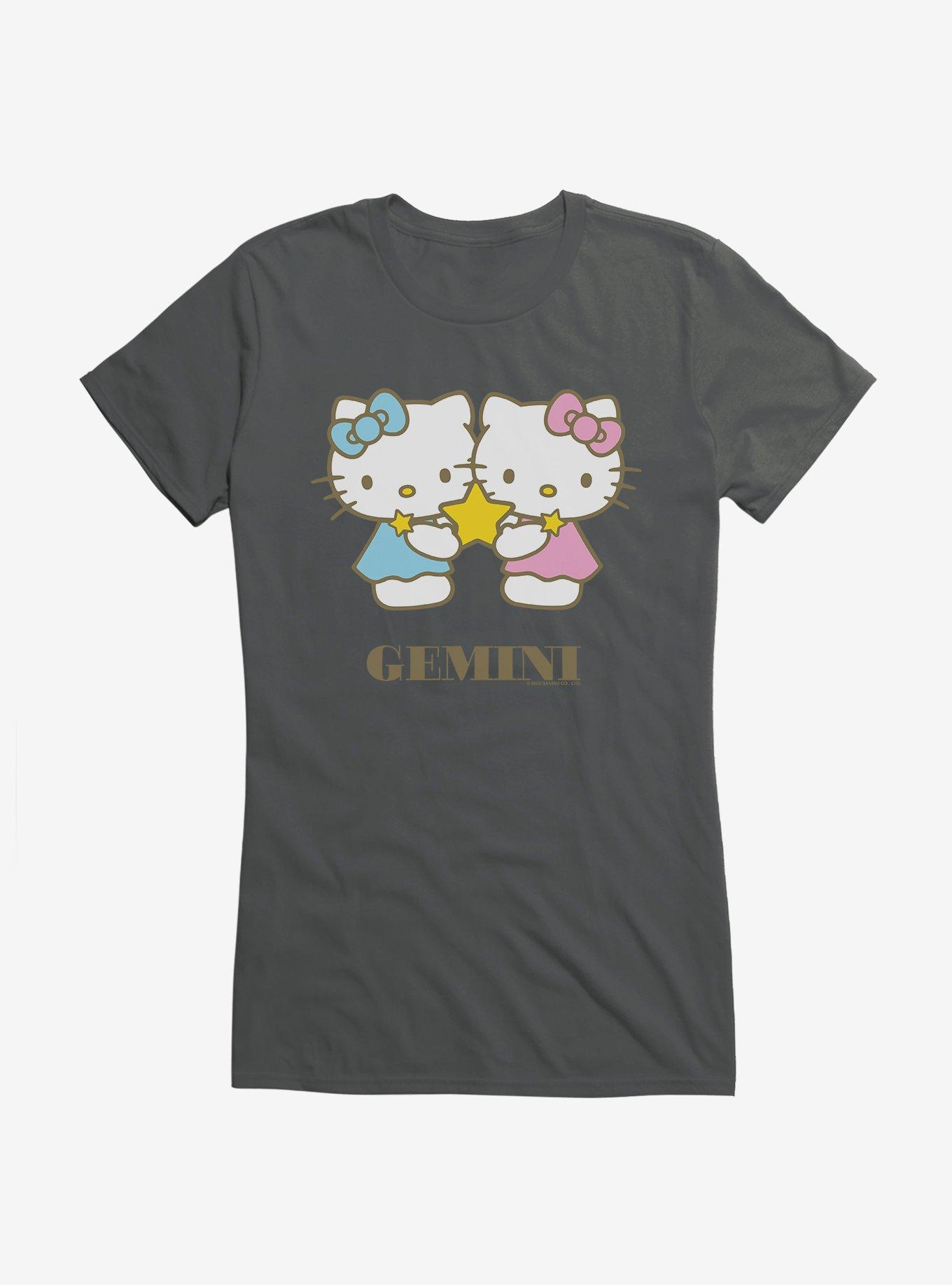 Hello Kitty Star Sign Gemini Girls T-Shirt, , hi-res