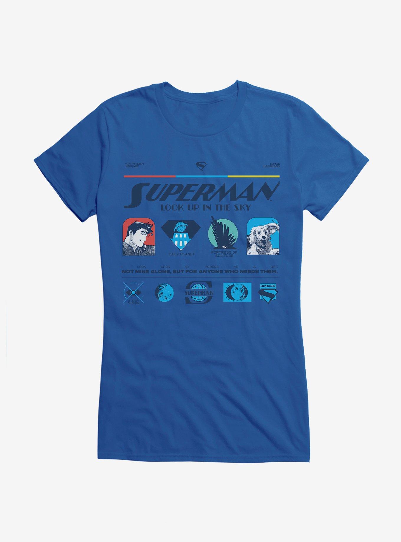 DC Comics Superman Kryptonian Heritage Girls T-Shirt