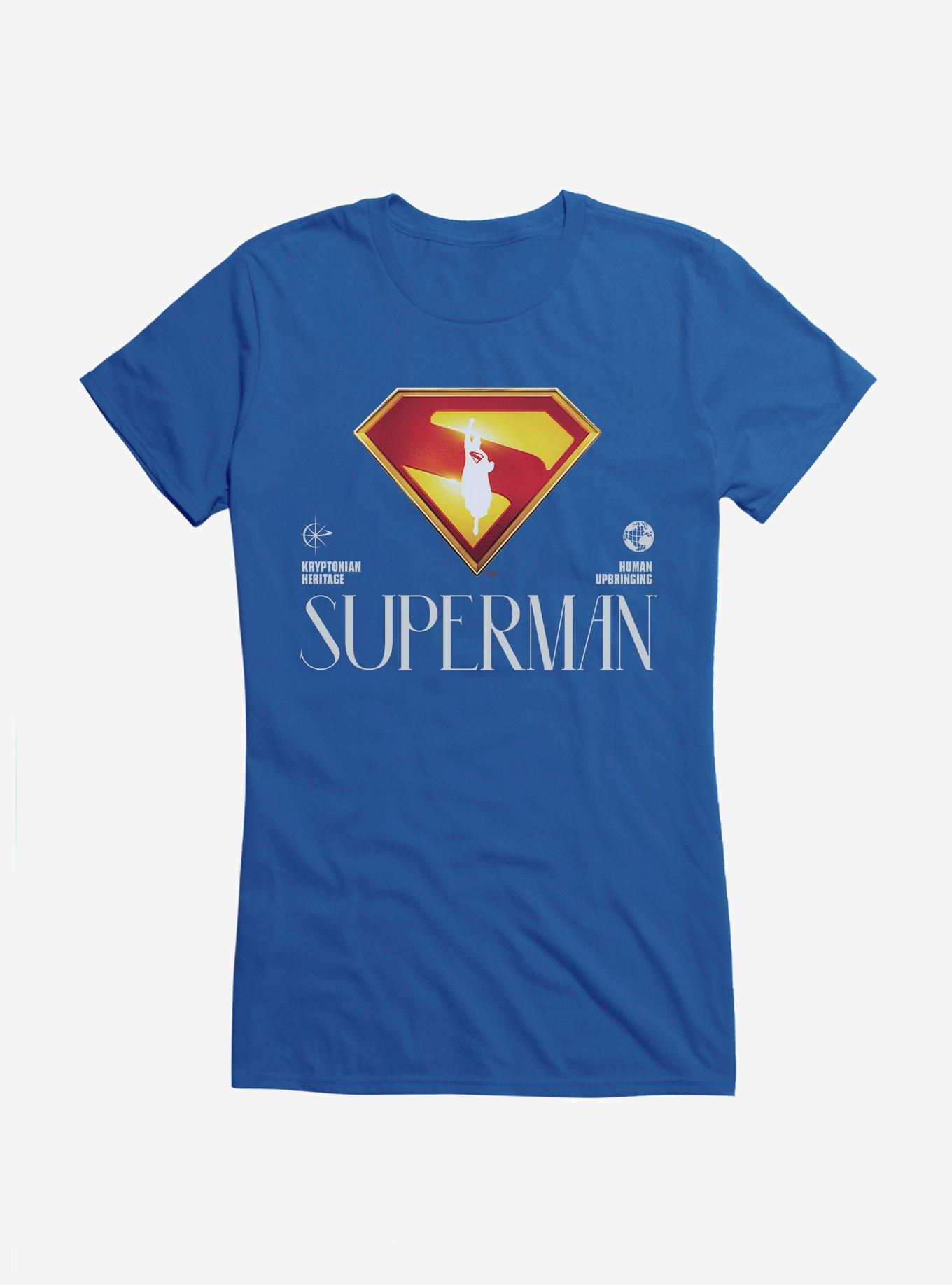 DC Comics Superman Human Upbringing Girls T-Shirt
