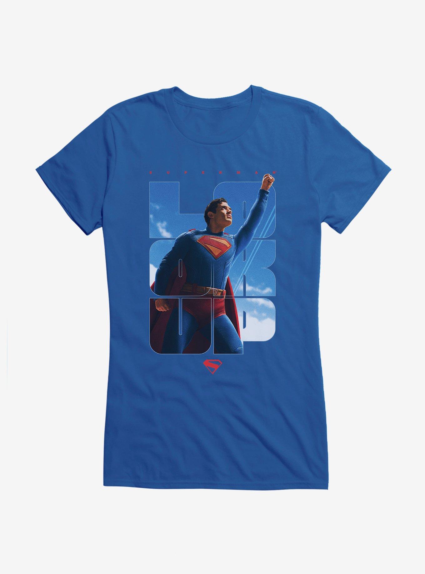 DC Comics Superman Look Up Girls T-Shirt, , hi-res