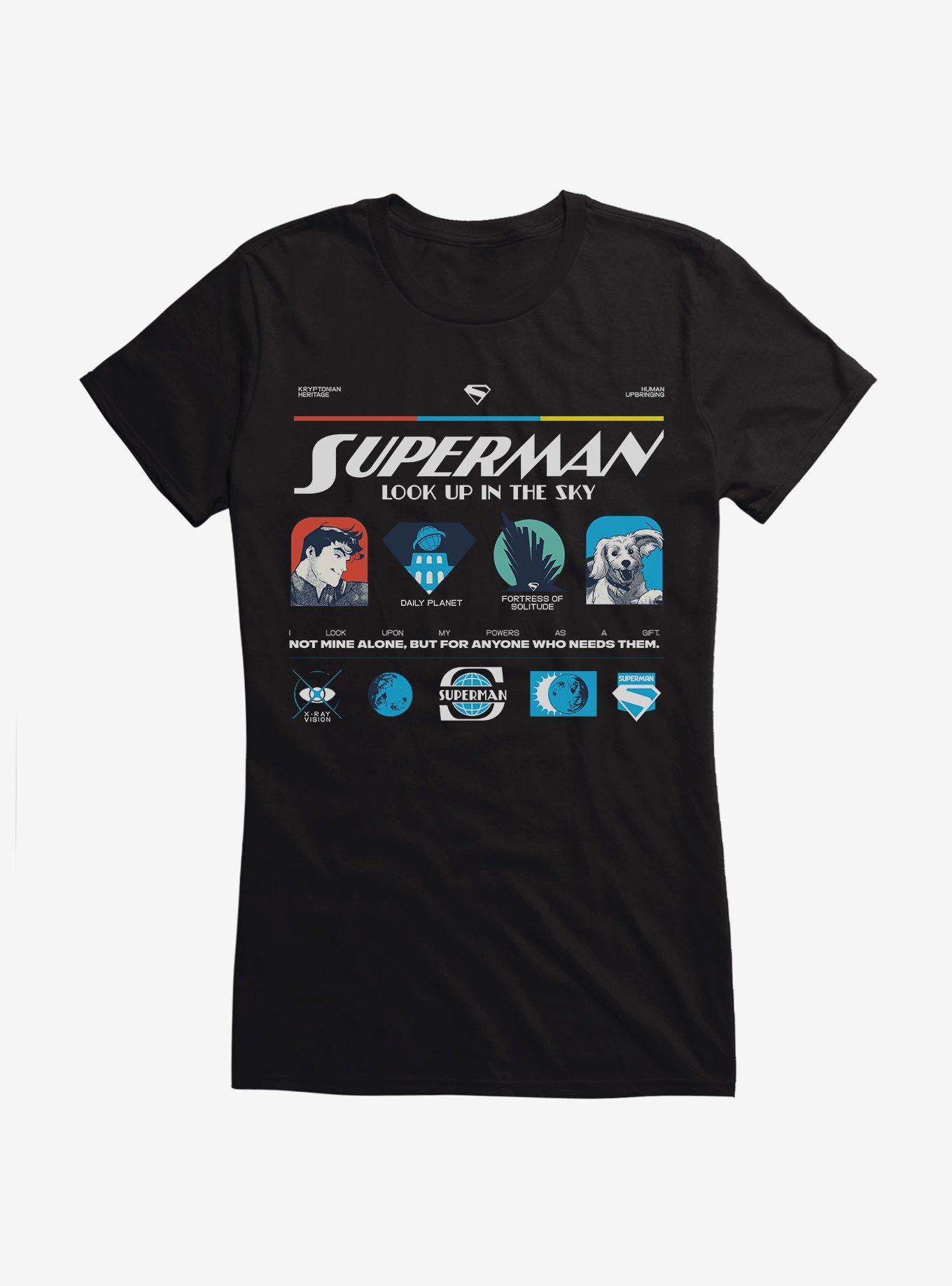 DC Comics Superman Kryptonian Heritage Girls T-Shirt