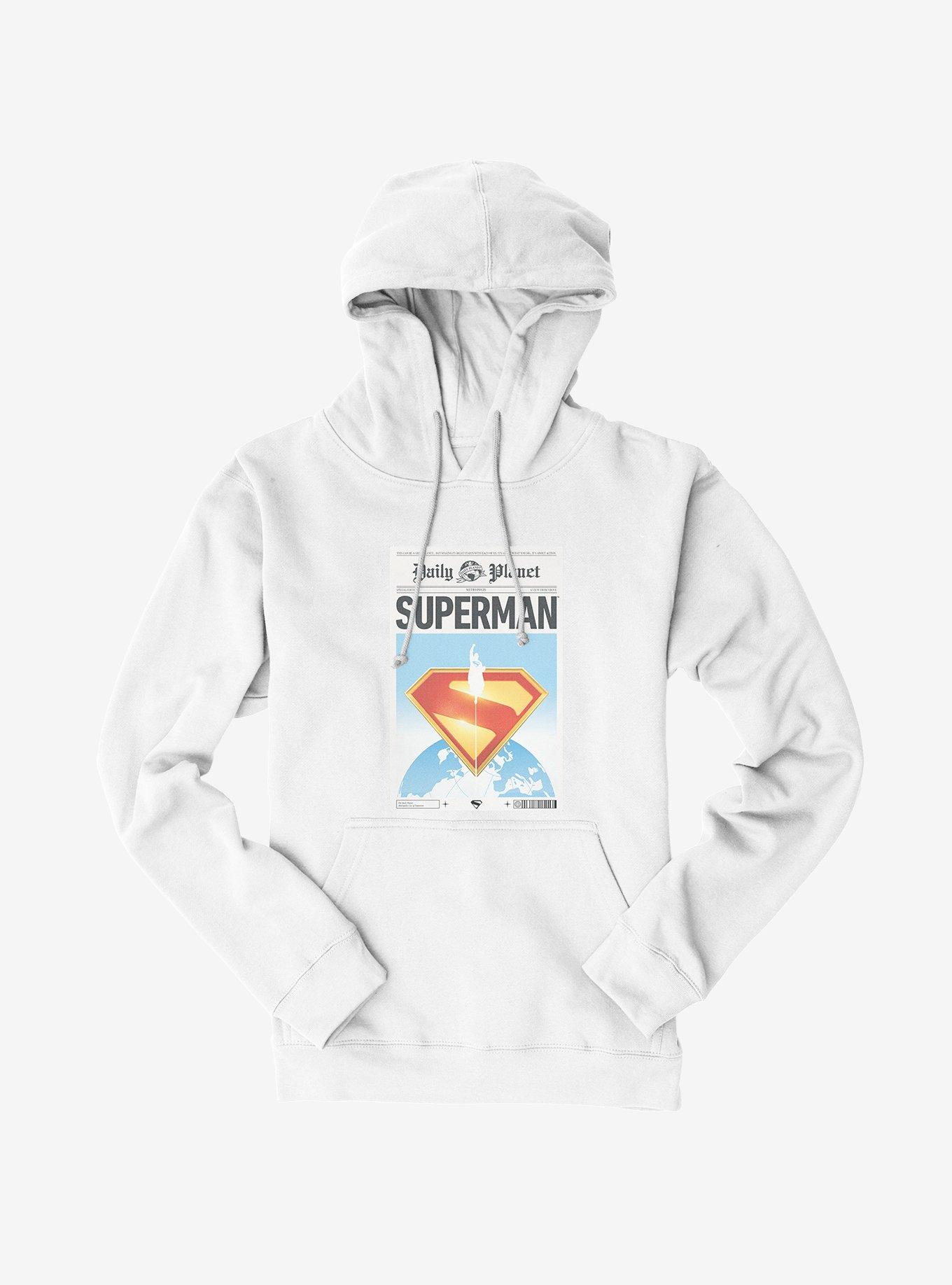 DC Comics Superman Daily Planet Front Page Hoodie, , hi-res