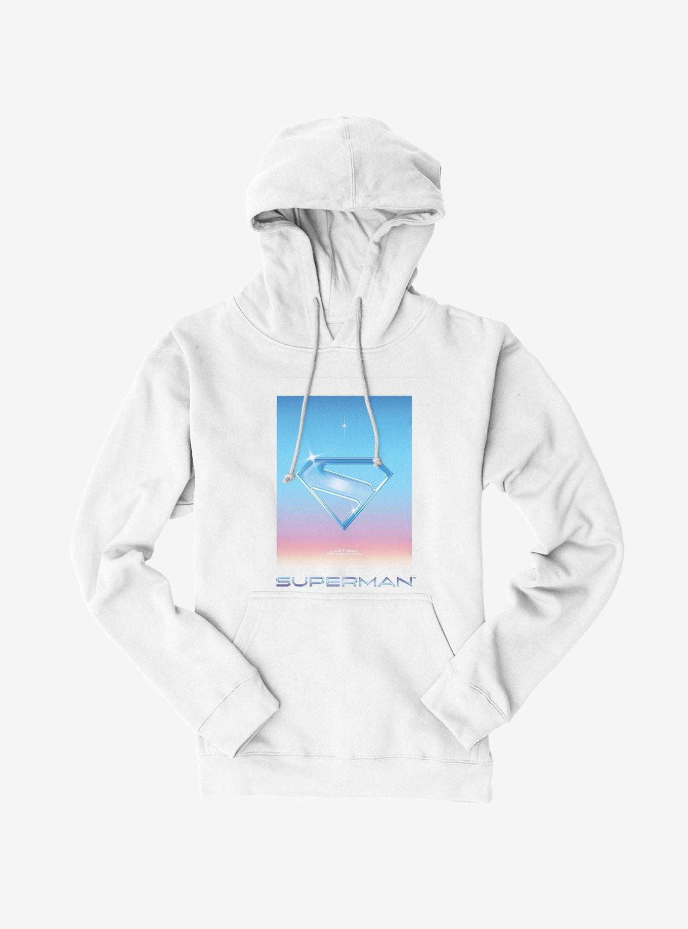 DC Comics Superman Crystal Logo Hoodie, , hi-res