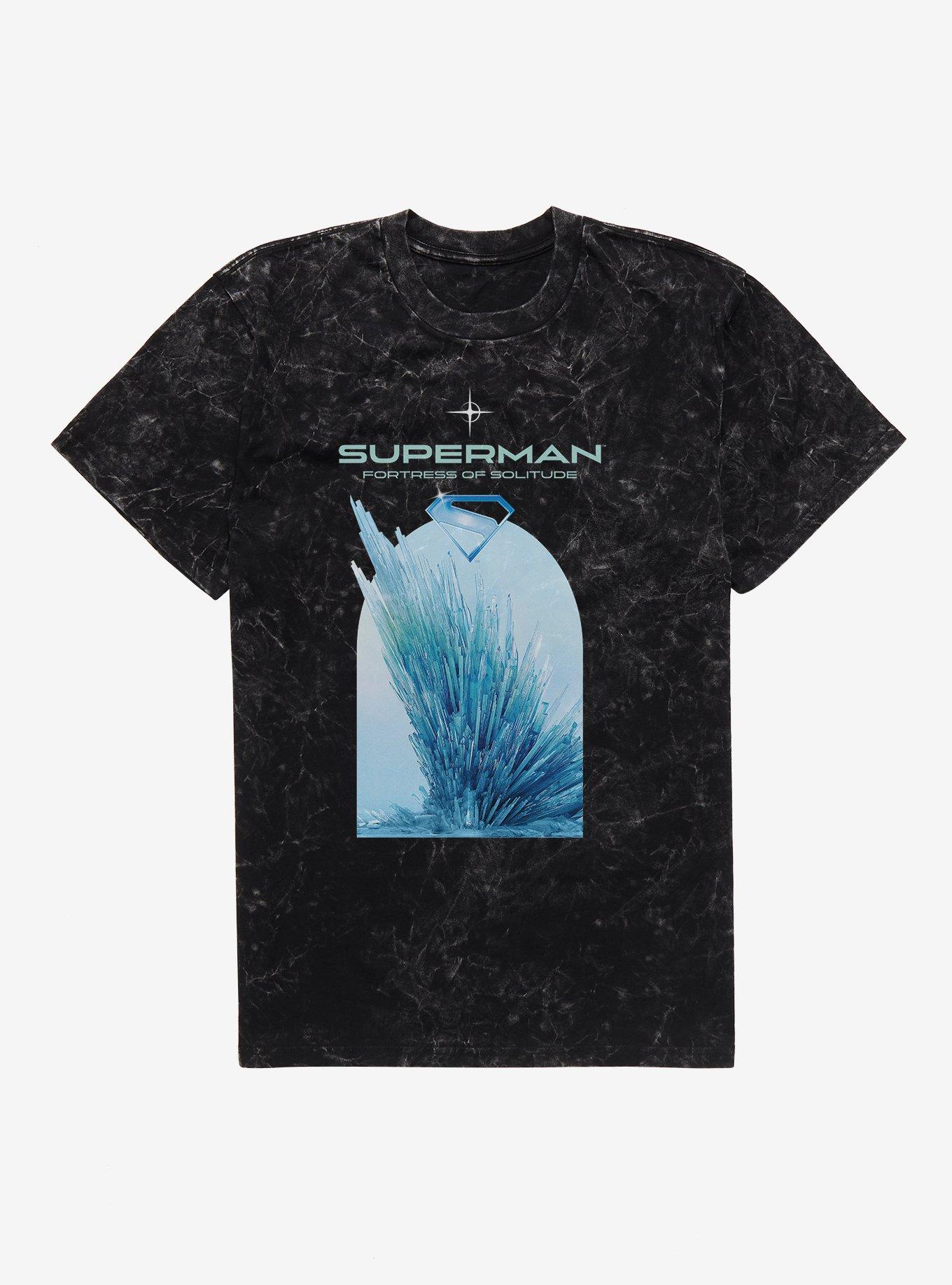 DC Comics Superman Fortress Of Solitude Mineral Wash T-Shirt, , hi-res
