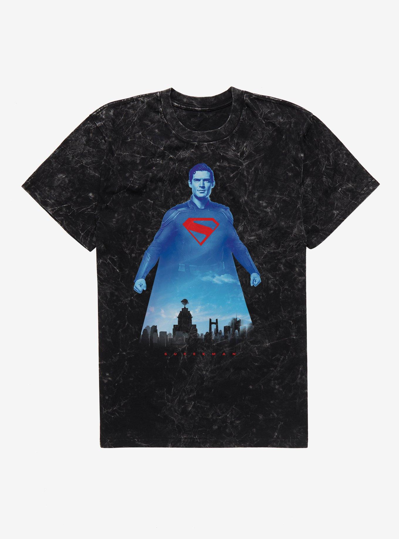DC Comics Superman Protector Of Metropolis Mineral Wash T-Shirt, , hi-res