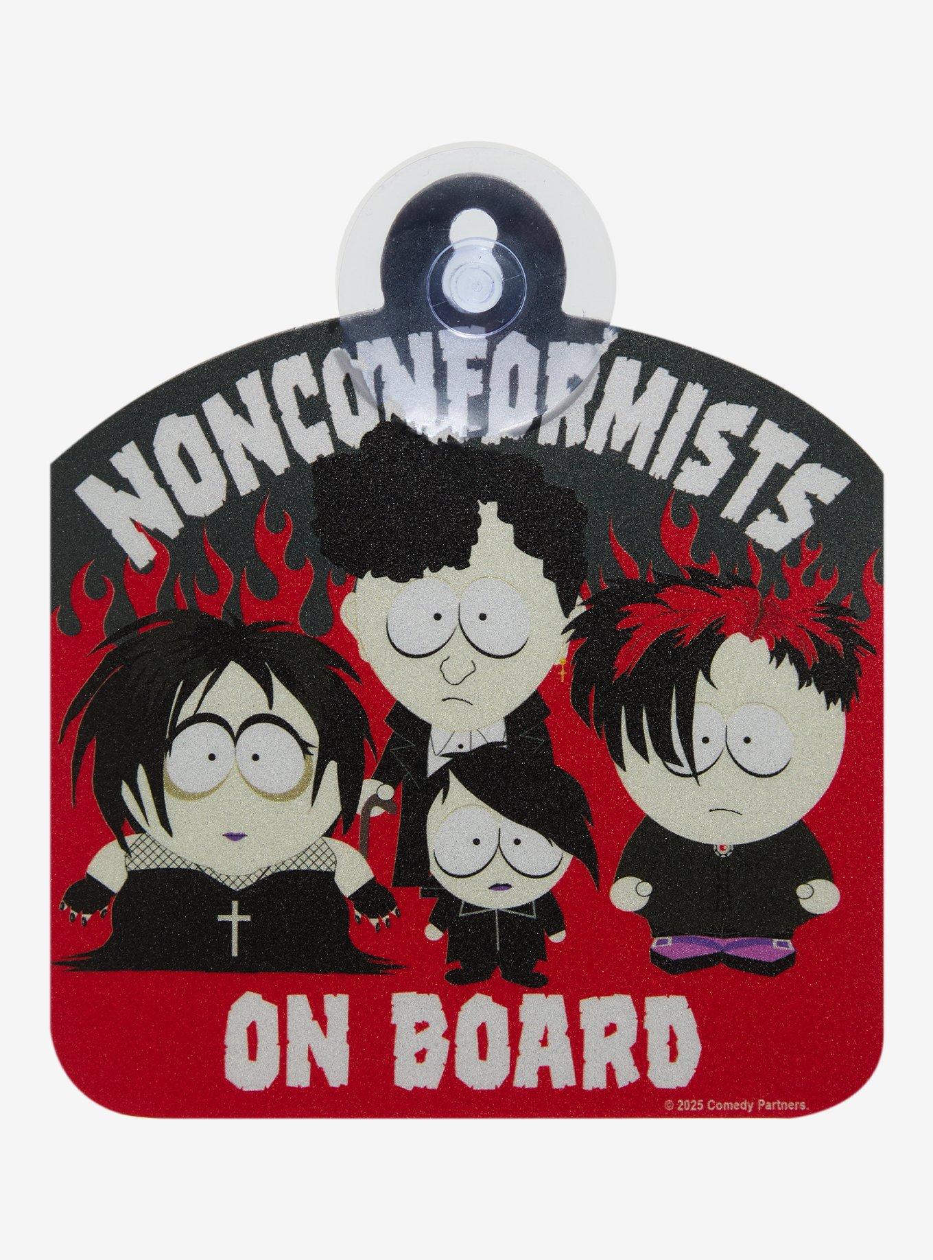 South Park Goth Kids Window Cling, , hi-res