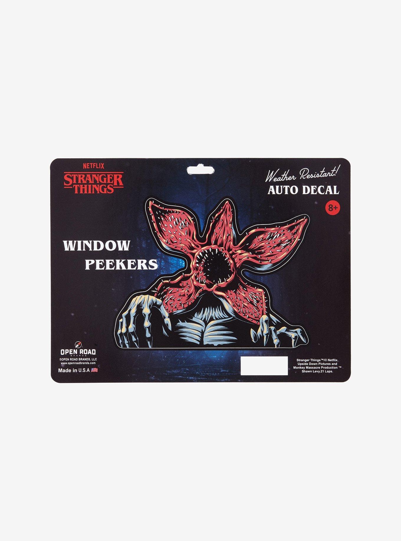 Stranger Things Demogorgon Window Peeker Auto Decal - BoxLunch Exclusive, , hi-res