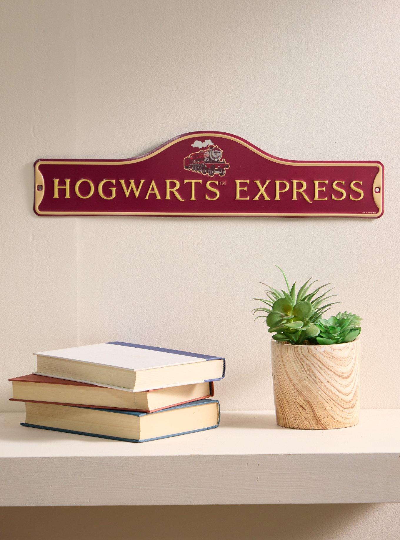 Harry Potter Hogwarts Express Metal Wall Sign - BoxLunch Exclusive, , hi-res