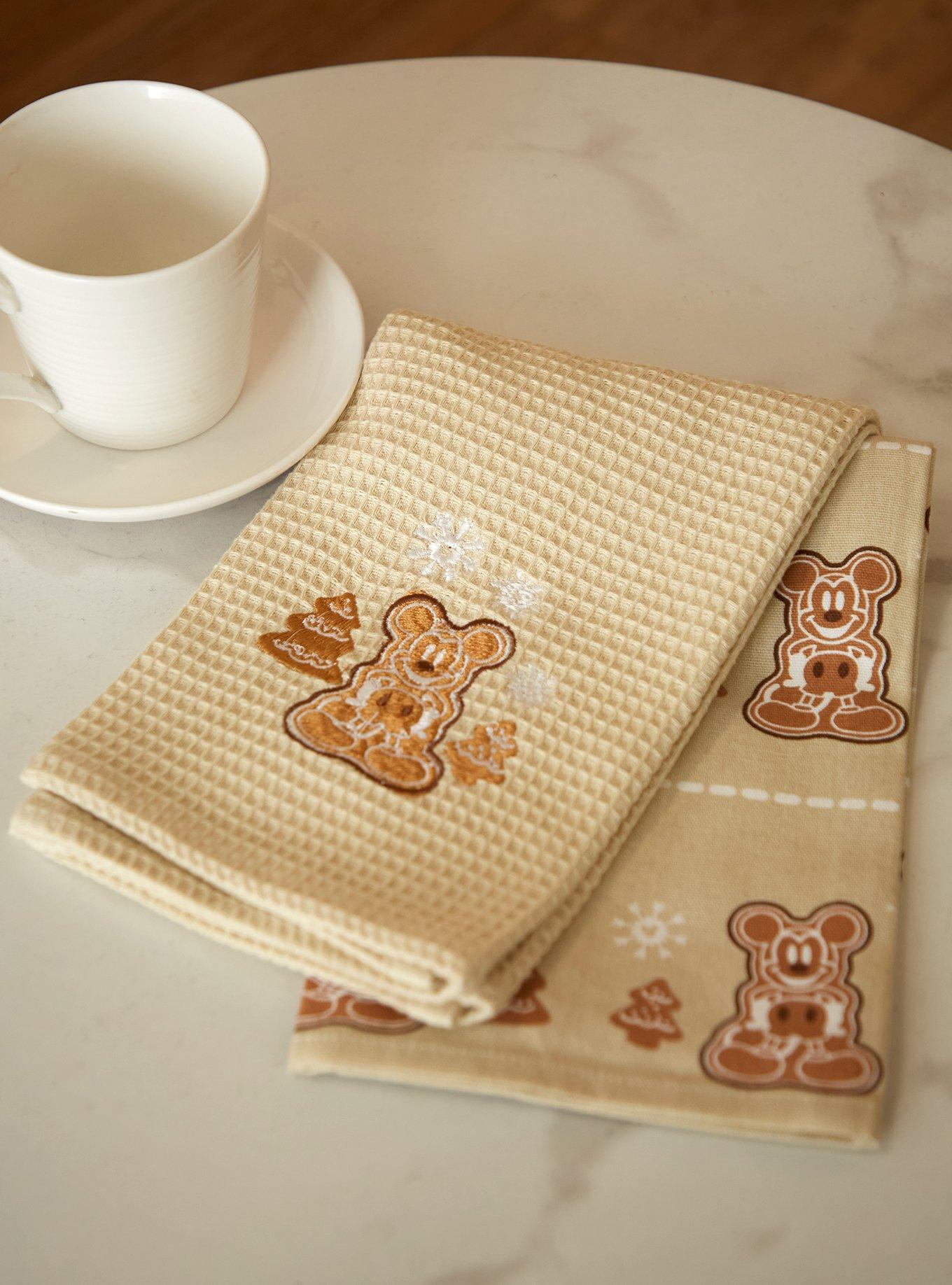 Disney Mickey Mouse Gingerbread Kitchen Towel Set — BoxLunch Exclusive, , hi-res