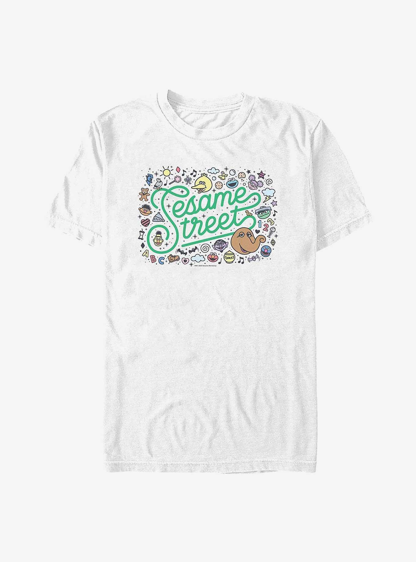 Sesame Street Character Collage T-Shirt, , hi-res