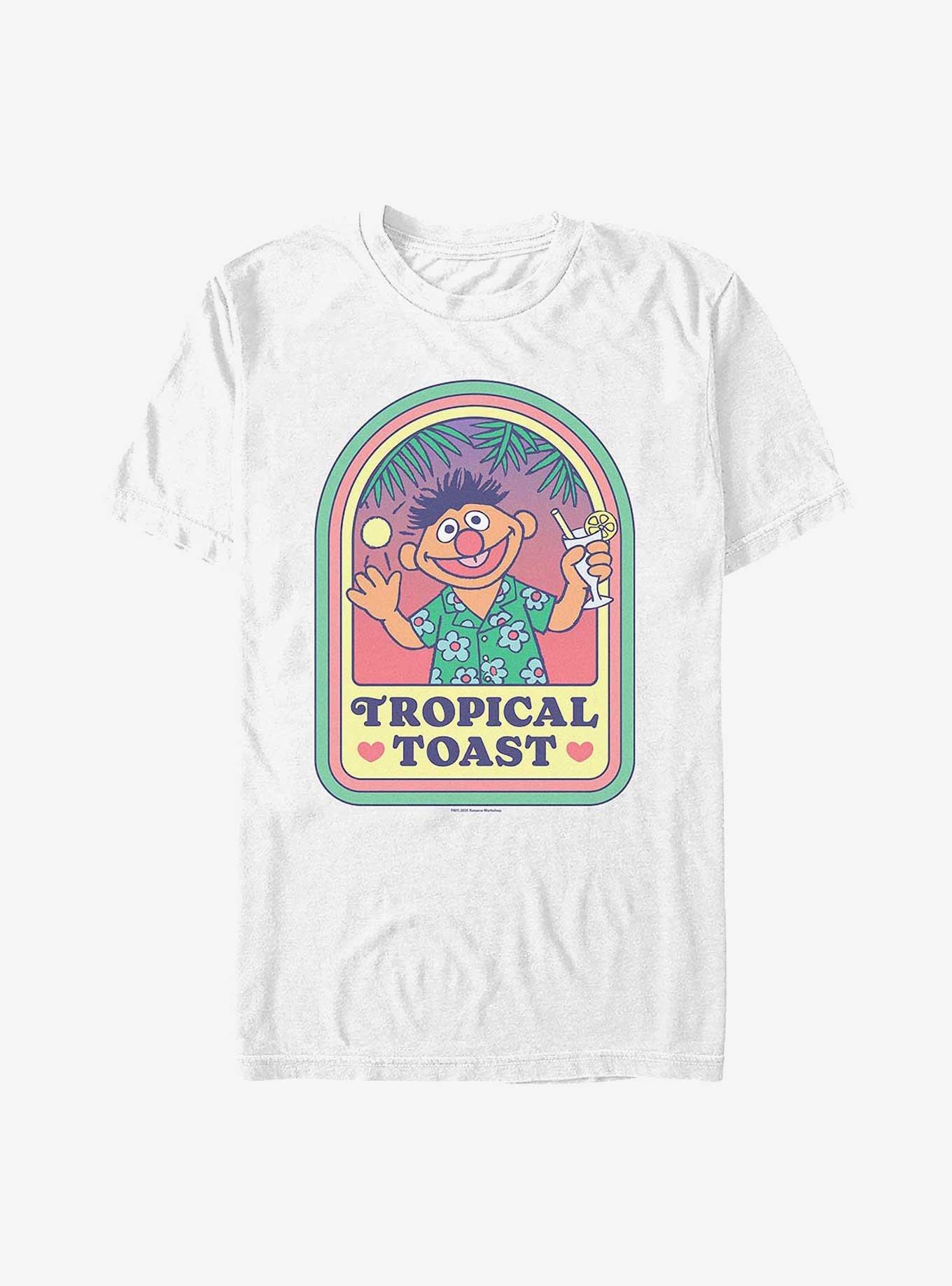 Sesame Street Tropical Toast Ernie T-Shirt, , hi-res