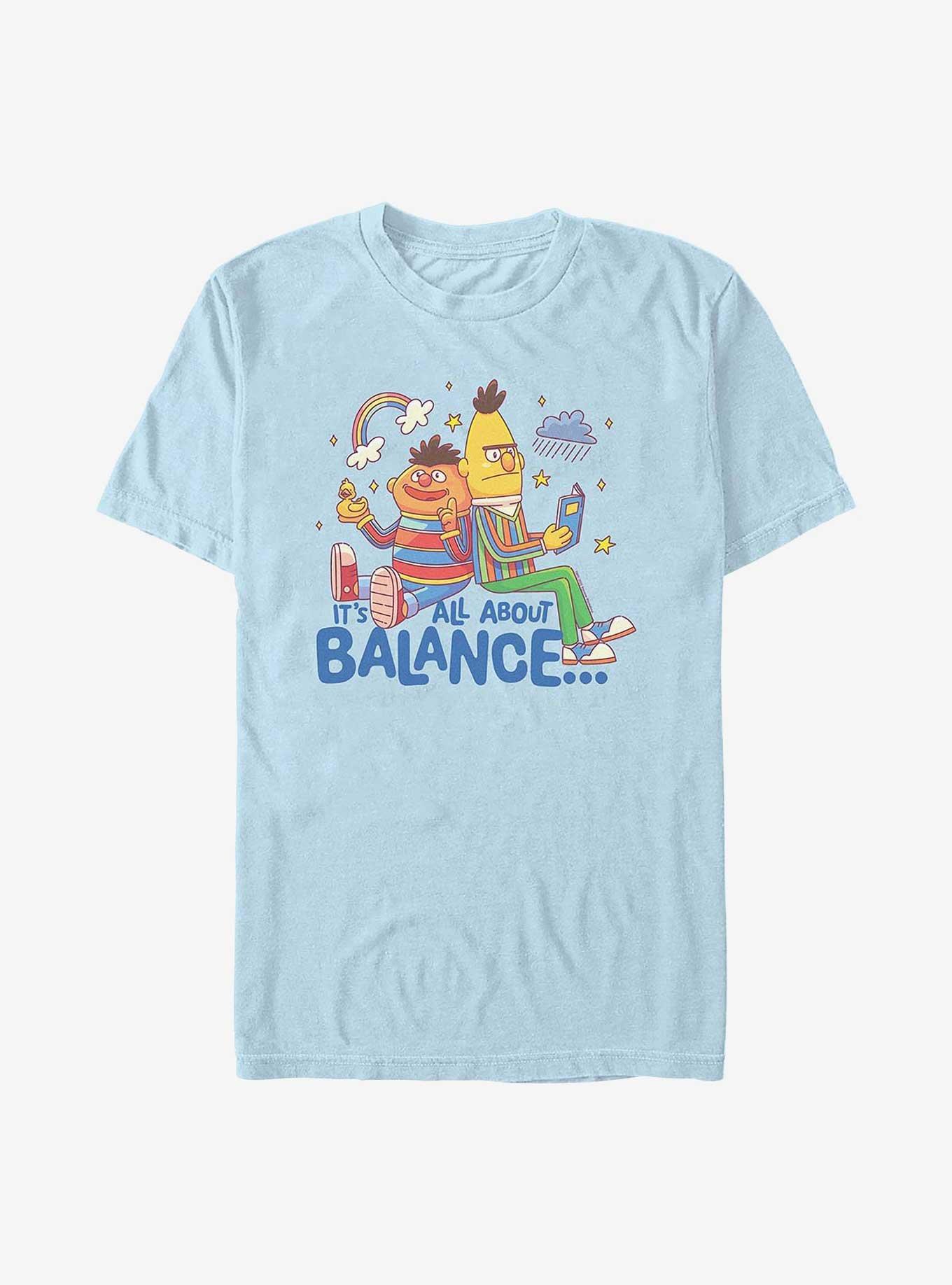 Sesame Street It's All About Balance Bert & Ernie T-Shirt