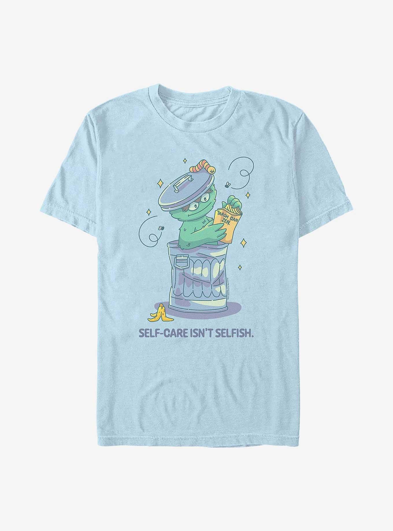 Sesame Street Self Care Isn't Selfish Oscar The Grouch T-Shirt, , hi-res