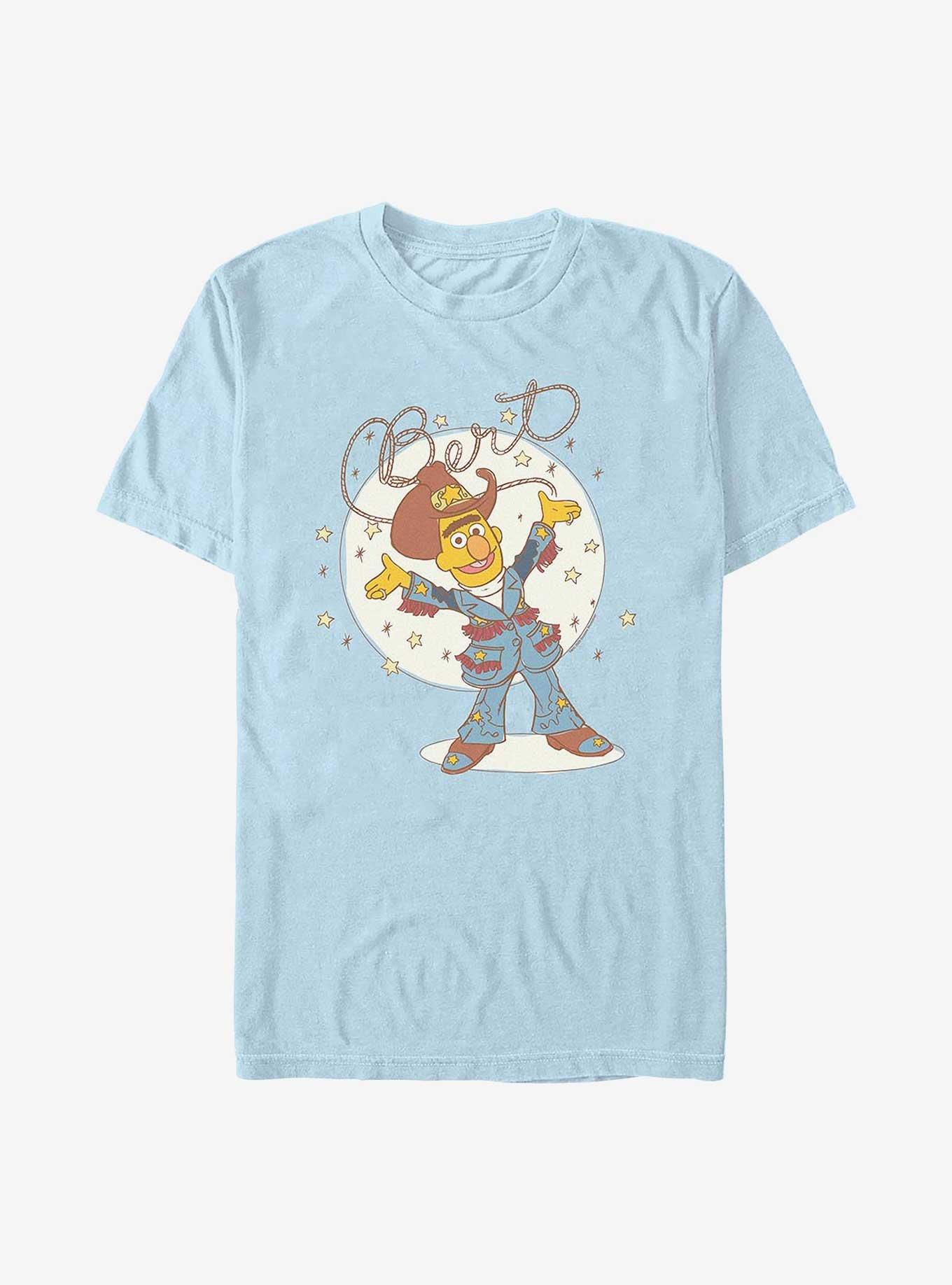 Sesame Street Bert Cowboy T-Shirt, LT BLUE, hi-res