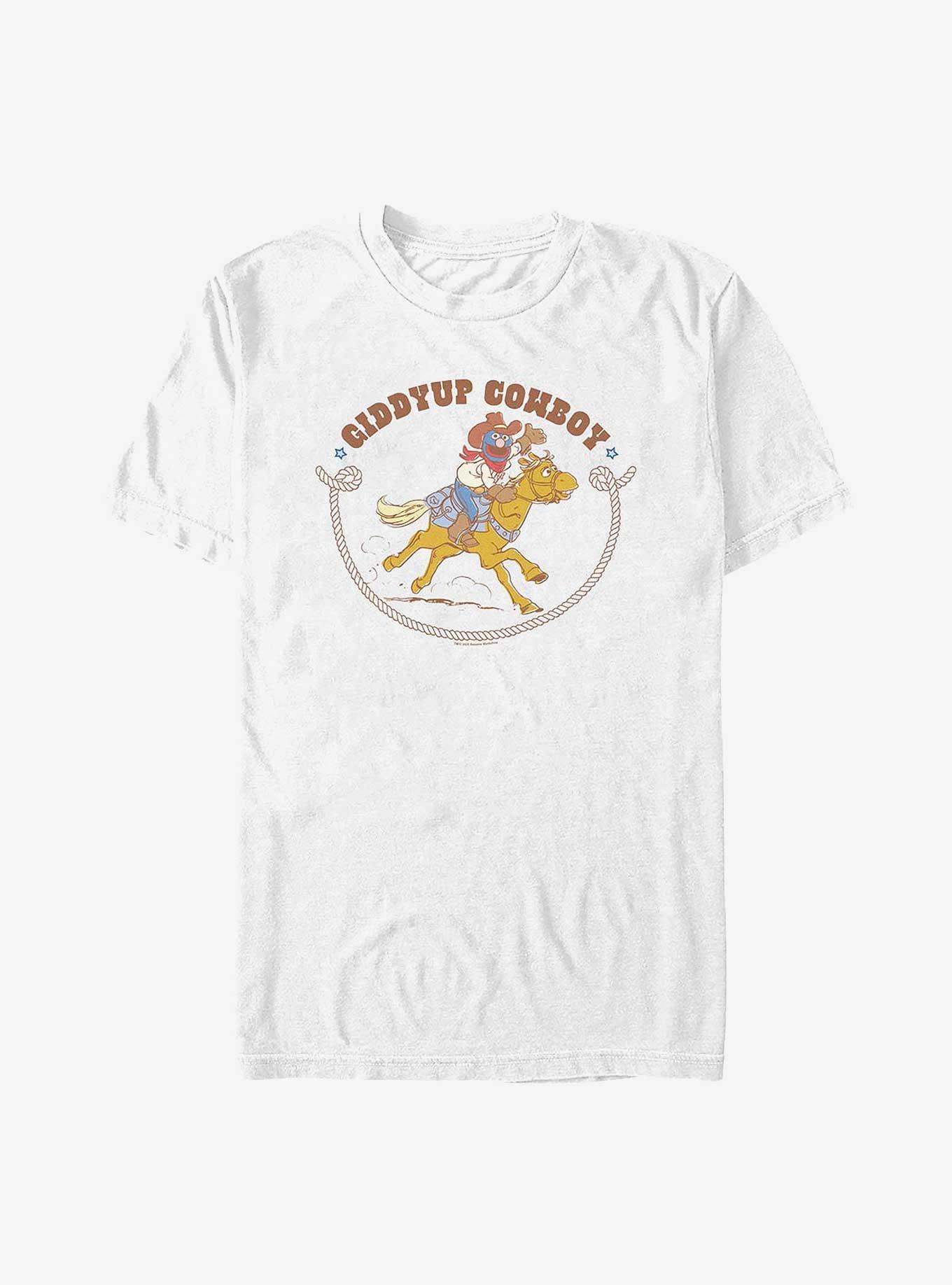 Sesame Street Giddyup Cowboy Grover T-Shirt, WHITE, hi-res