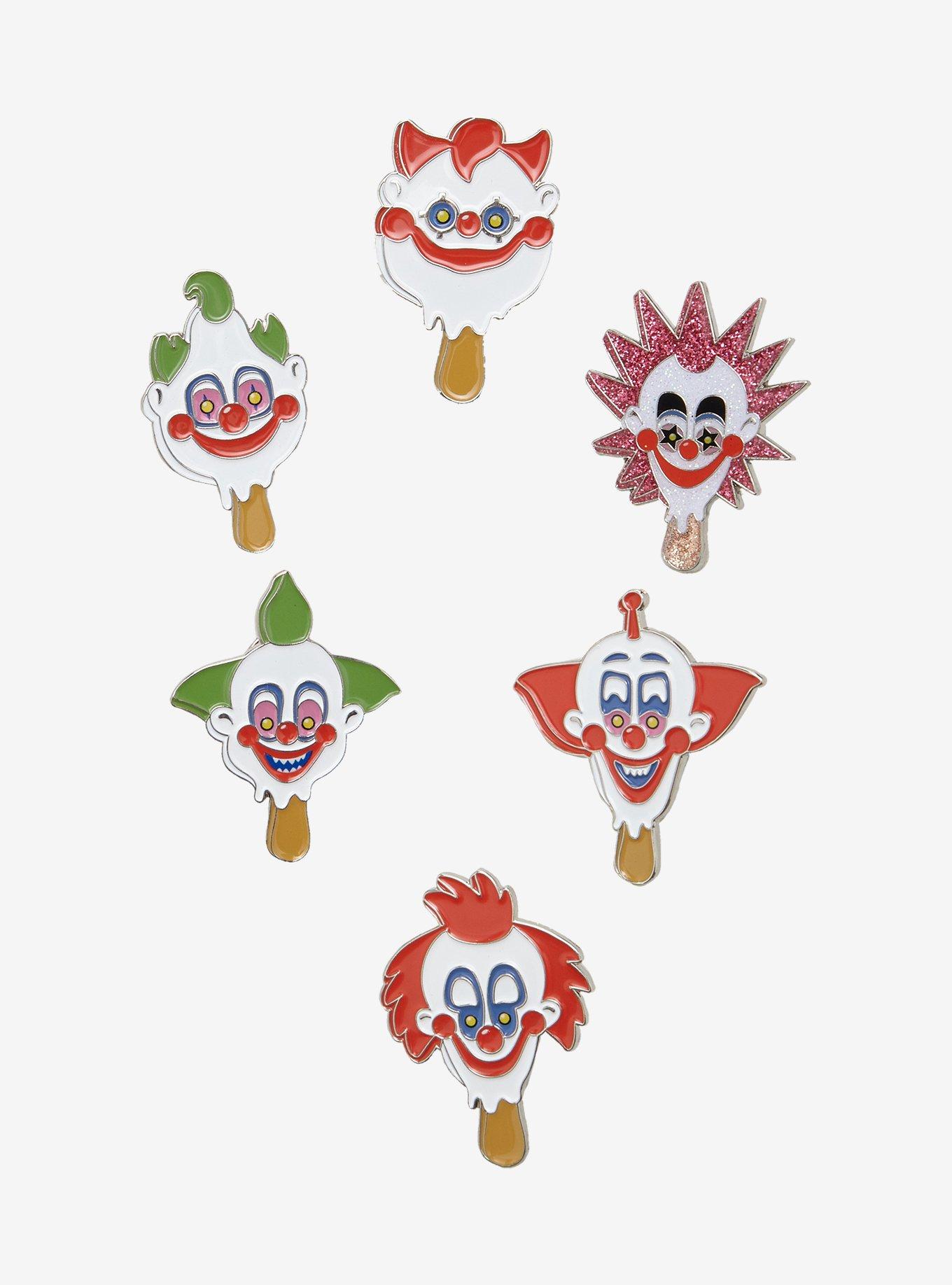 Whatever! Makes You Happy X Killer Klowns From Outer Space Character Popsicle Blind Box Enamel Pin, , hi-res