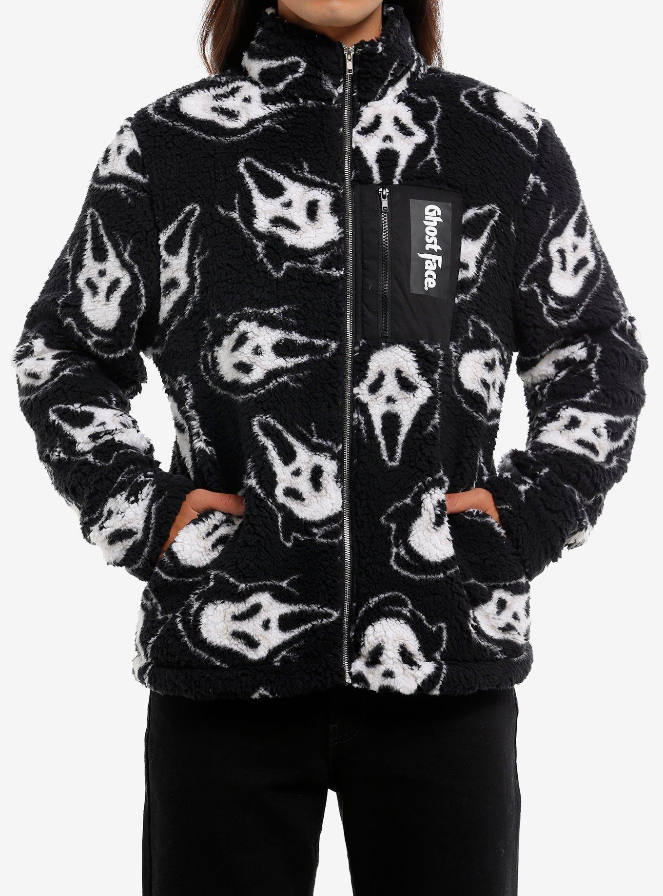 Ghost Face Sherpa Jacket, , hi-res