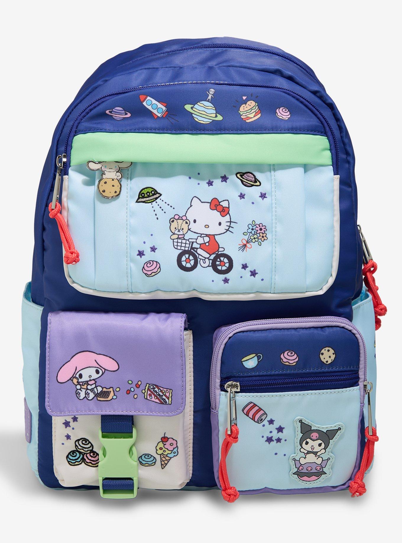 Sanrio Hello Kitty & Friends Space Multi-Pocket Full-Size Backpack - BoxLunch Exclusive, , hi-res