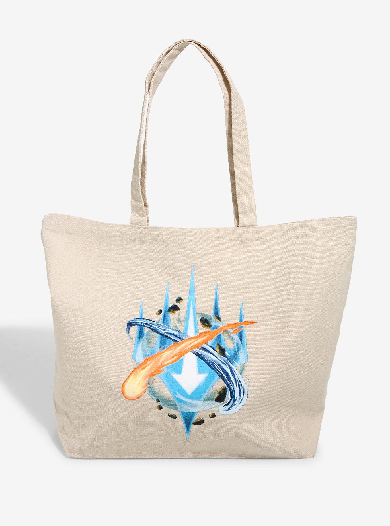 Magic: The Gathering x Avatar: The Last Airbender Planeswalker Elemental Symbol Tote Bag, , hi-res