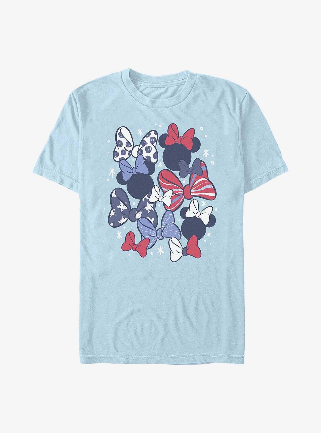 Disney Minnie Mouse Red White And Bow T-Shirt