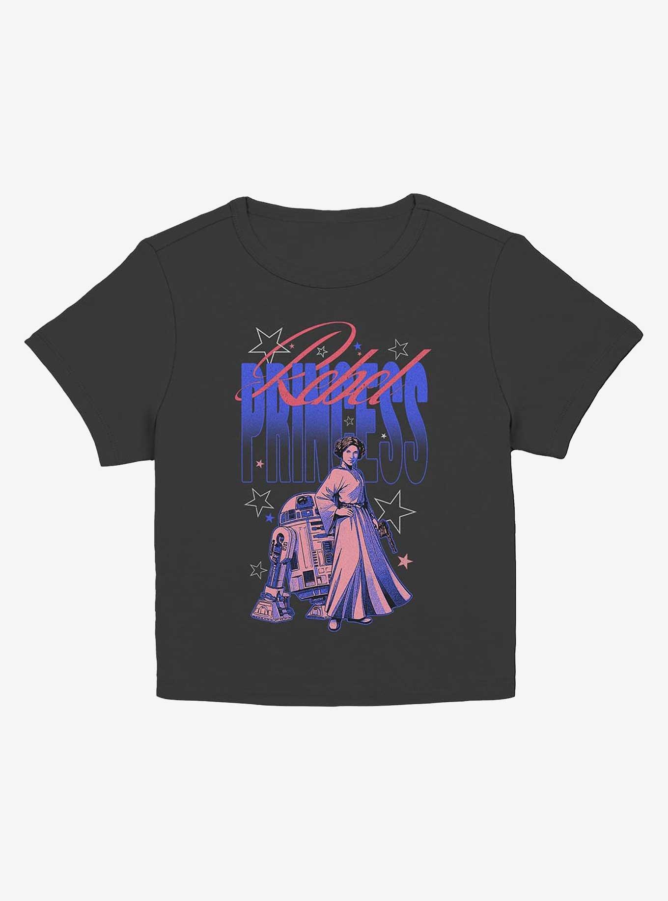 Star Wars Rebel Princess Stars Junior Baby Tee, BLACK, hi-res