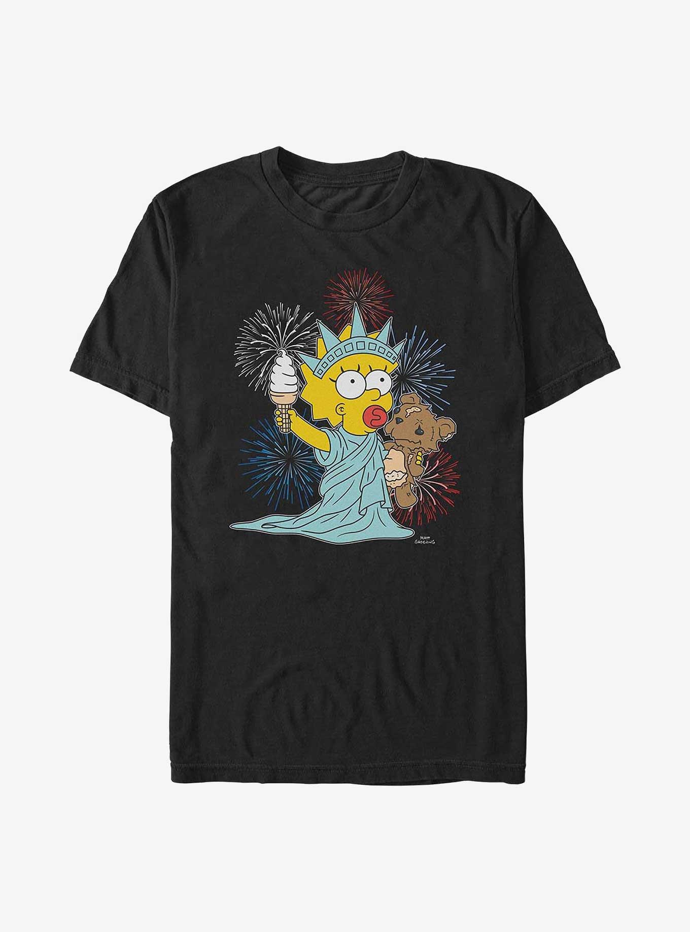 The Simpsons Fireworks Maggie T-Shirt