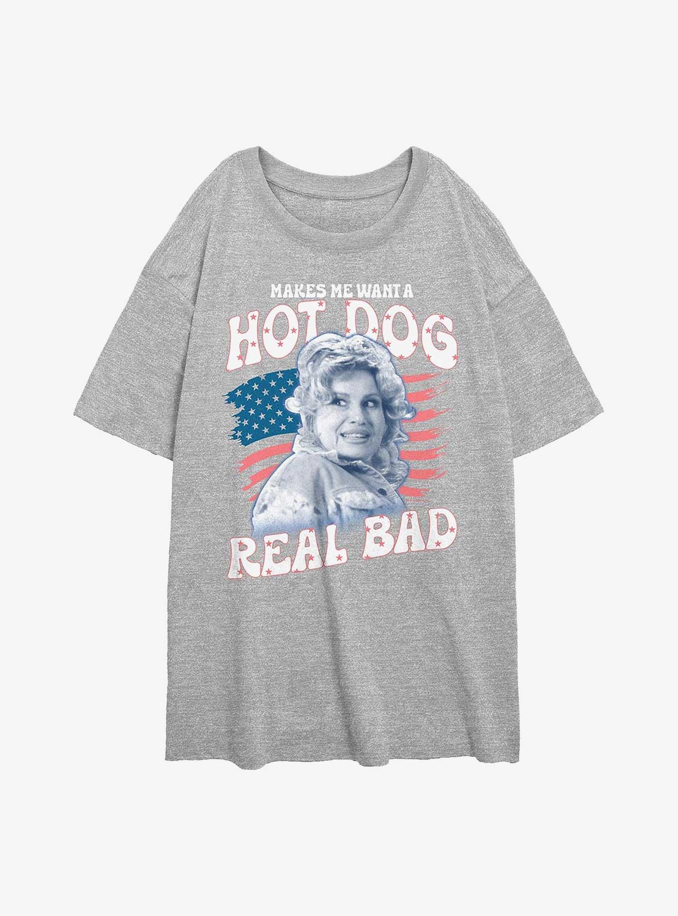 Legally Blonde American Eats Girls Oversized T-Shirt
