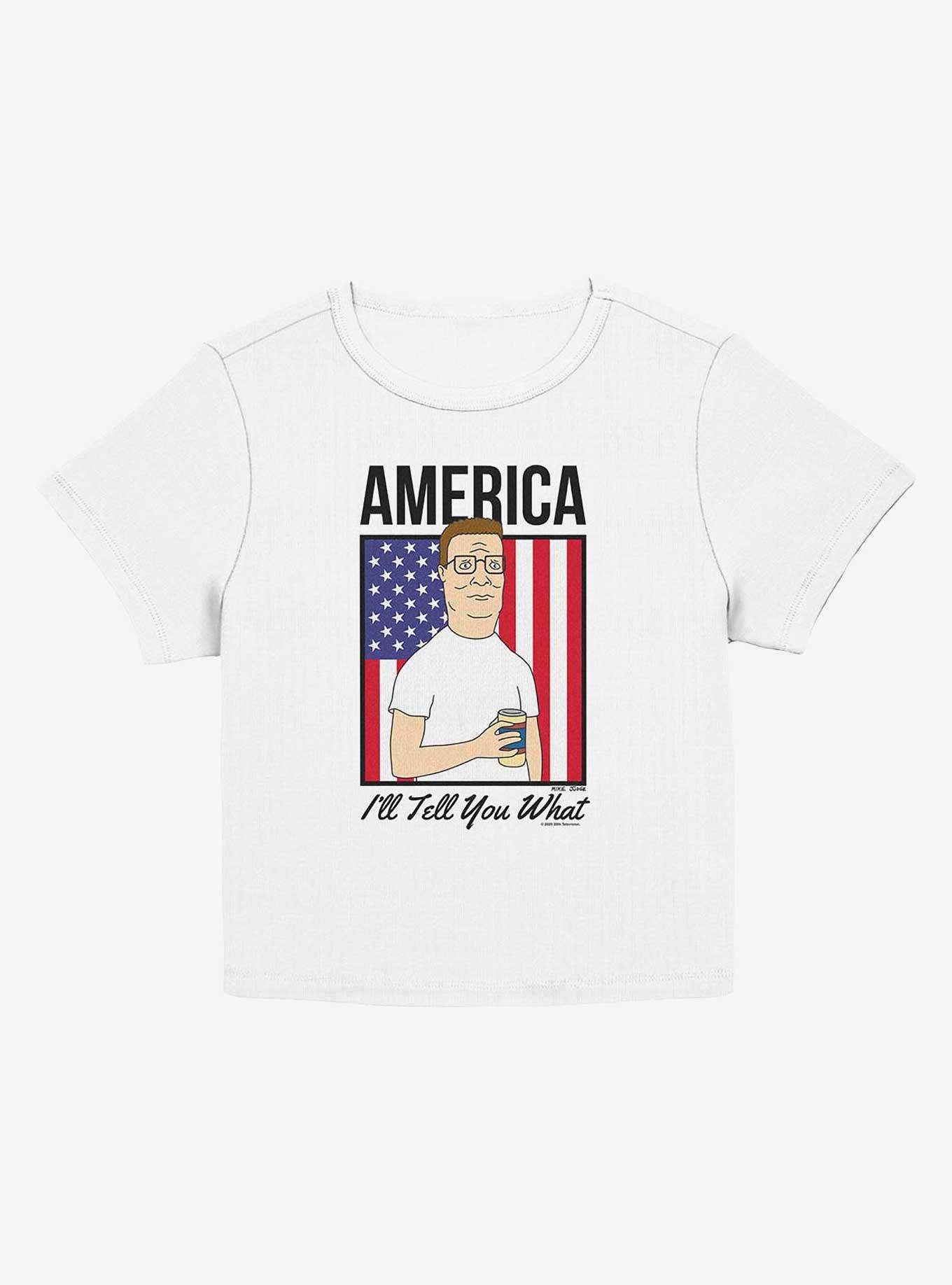 King Of The Hill America I'll Tell You Junior Baby Tee, , hi-res