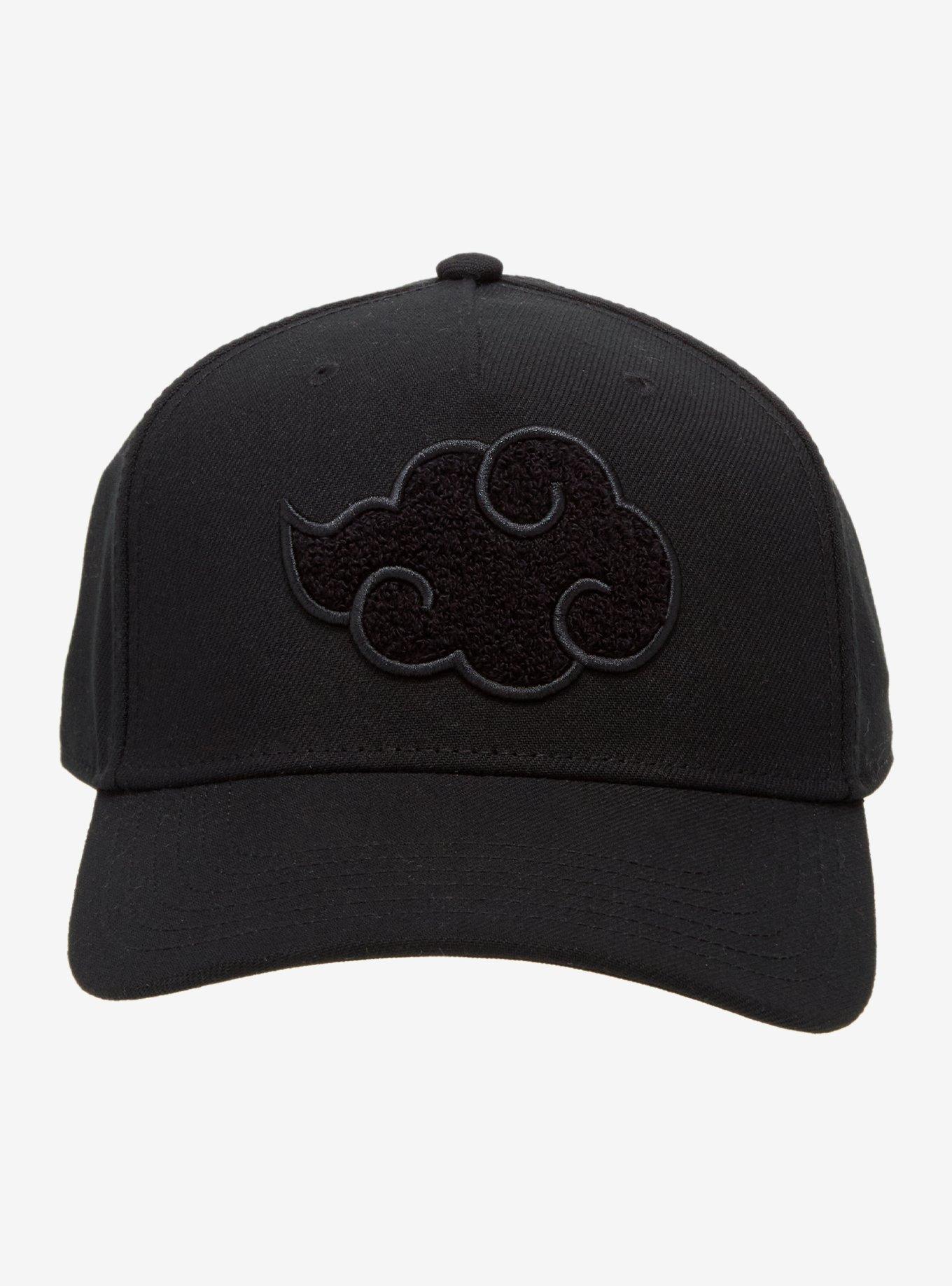 Naruto Akatsuki Cloud Black Ball Cap — BoxLunch Exclusive, , hi-res