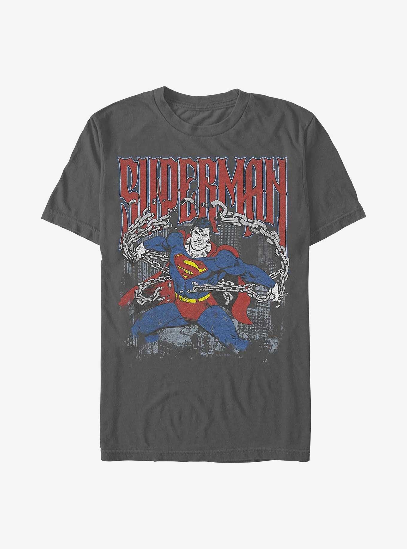 COMFORTCOLORS DC Comics Superman Unchained Garment Dye T-Shirt Hot Topic Exclusive