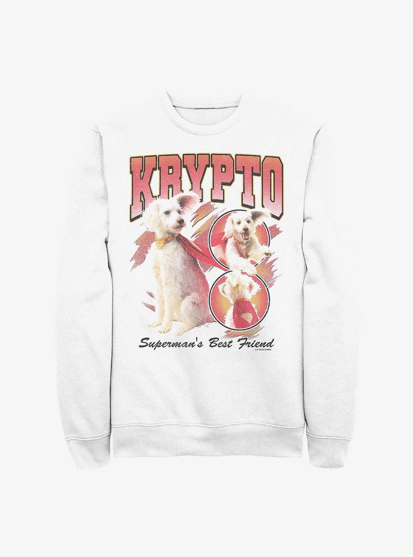 DC Comics Superman Krypto Superman's Best Friend Sweatshirt Hot Topic Web Exclusive, , hi-res
