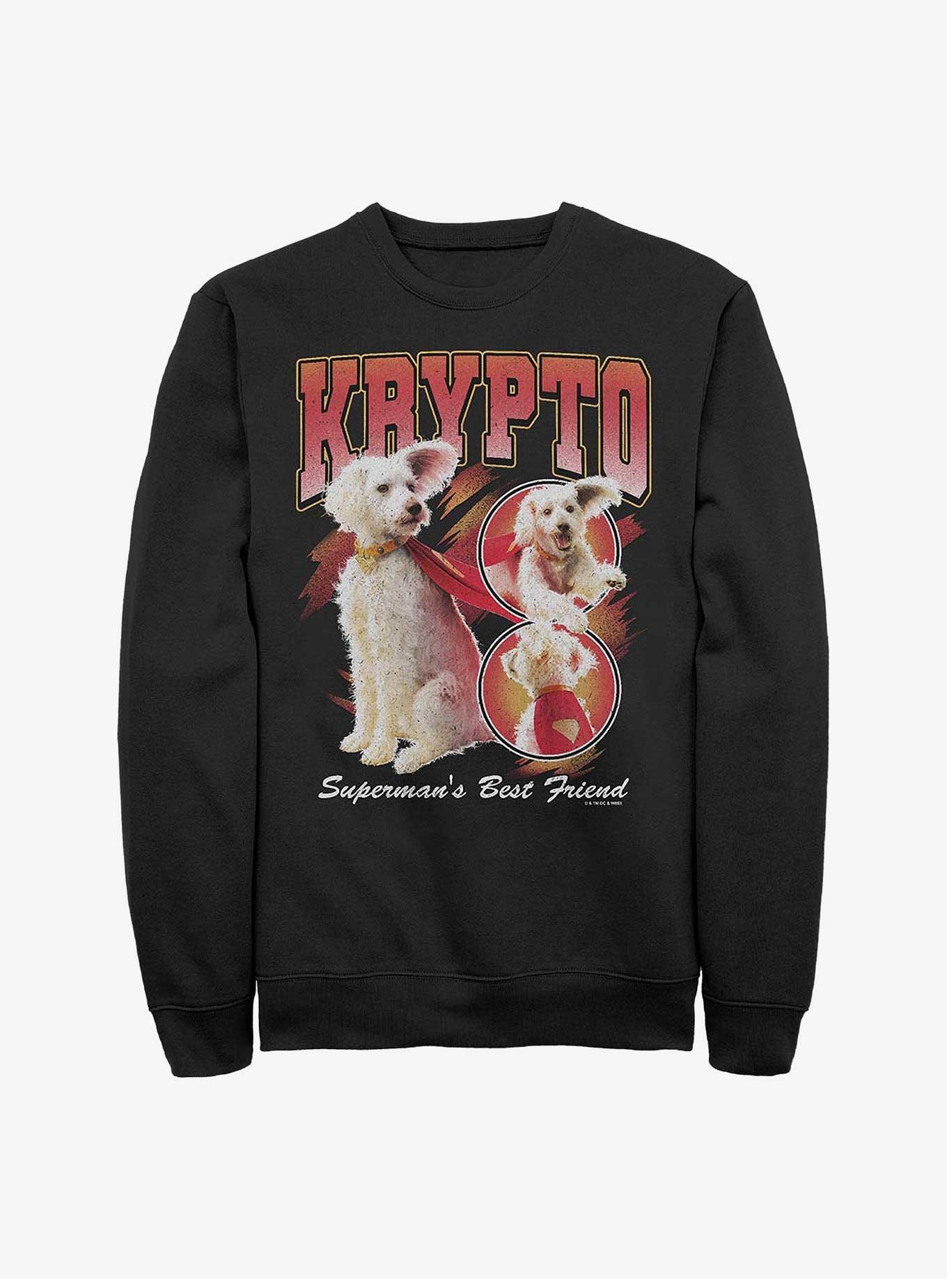 DC Comics Superman Krypto Superman's Best Friend Sweatshirt Hot Topic Web Exclusive, , hi-res