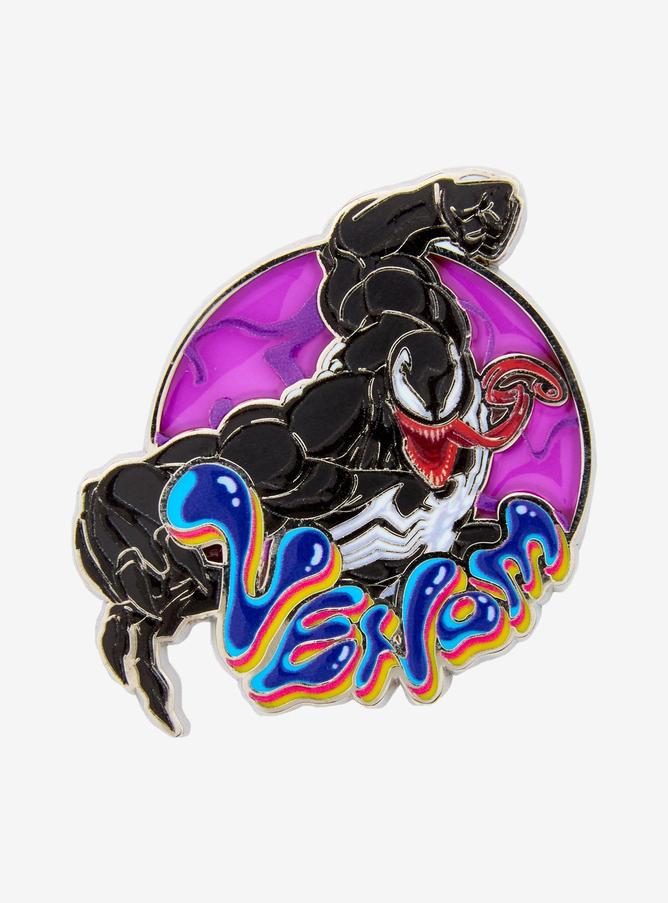 Marvel Venom Bubble Venom Enamel Pin - BoxLunch Exclusive, , hi-res