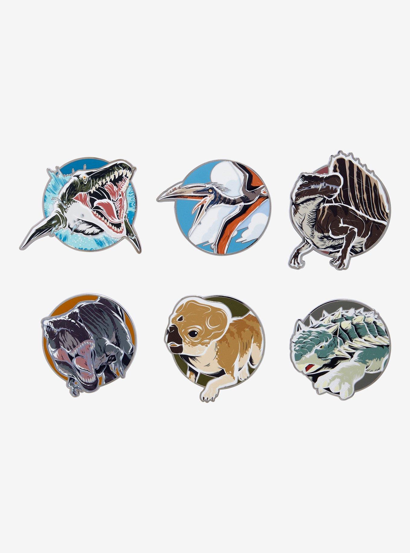 Jurassic World Blind Box Enamel Pin - BoxLunch Exclusive, , hi-res